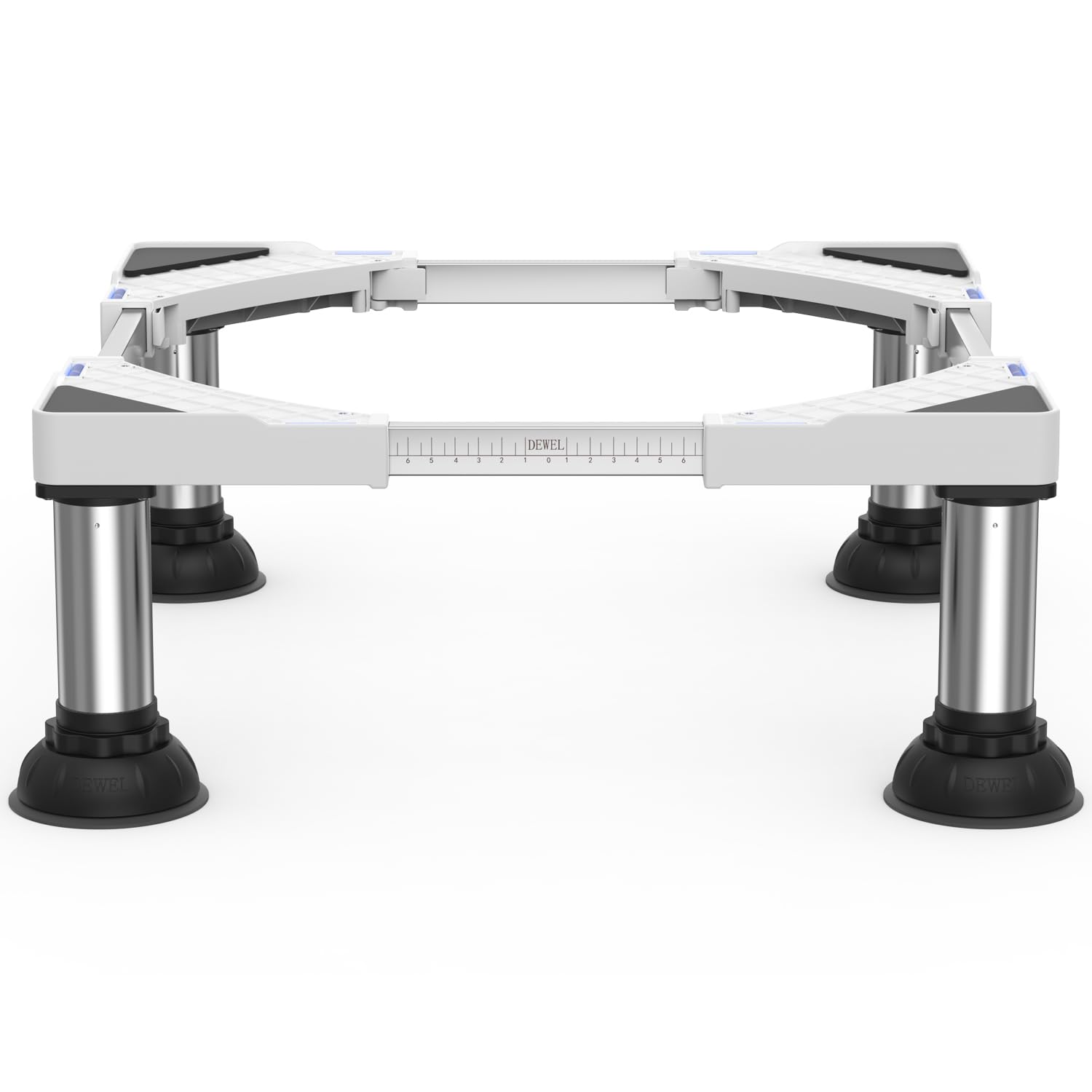 DEWEL Base per Lavatrice Regolabile, Bianco