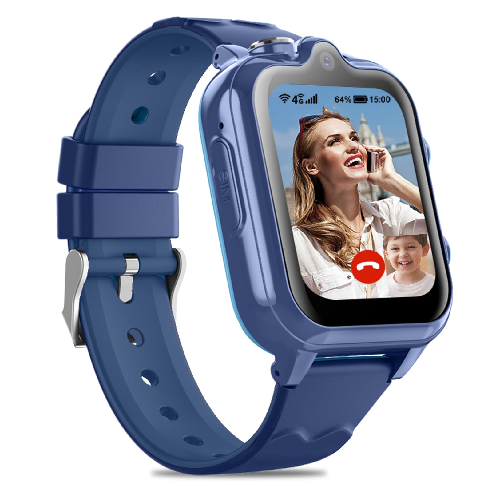 DDIOYIUR Smartwatch Bambini GPS 4G con WiFi