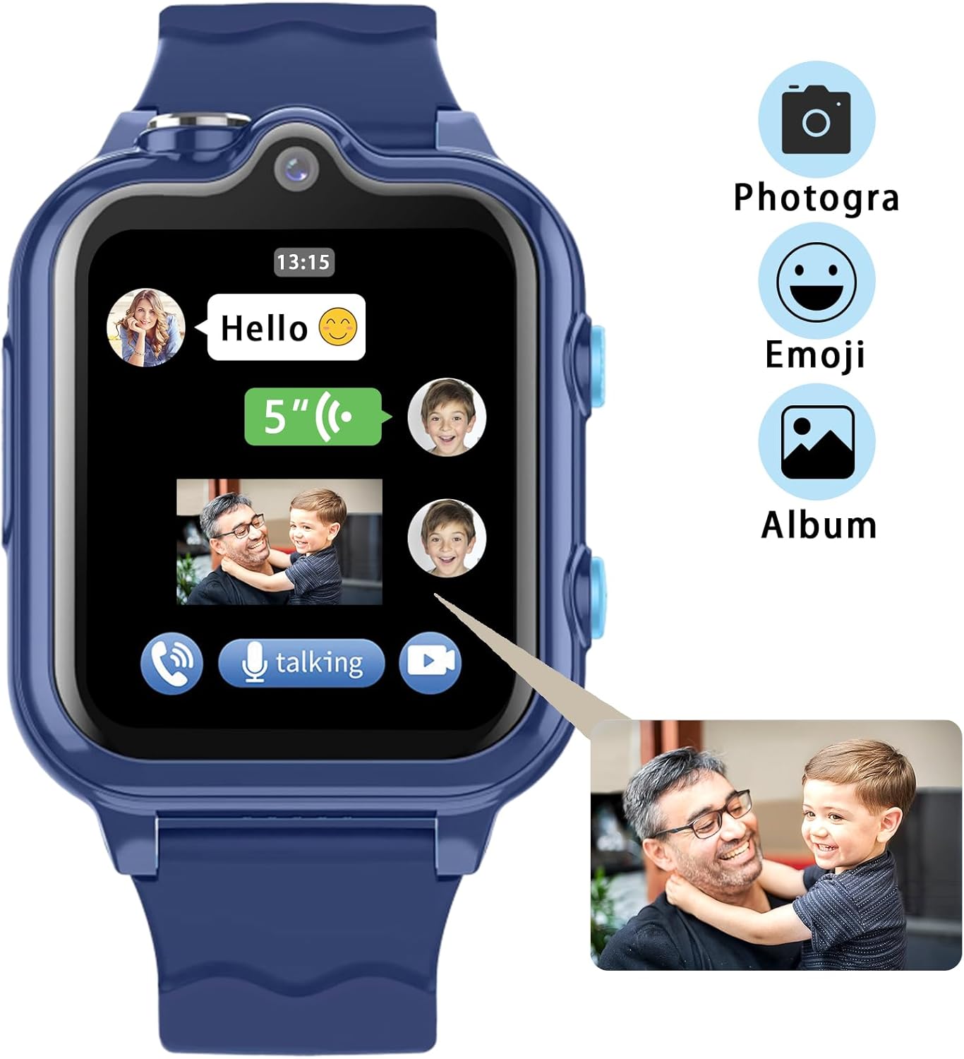 DDIOYIUR Smartwatch Bambini GPS 4G con WiFi - immagine 3
