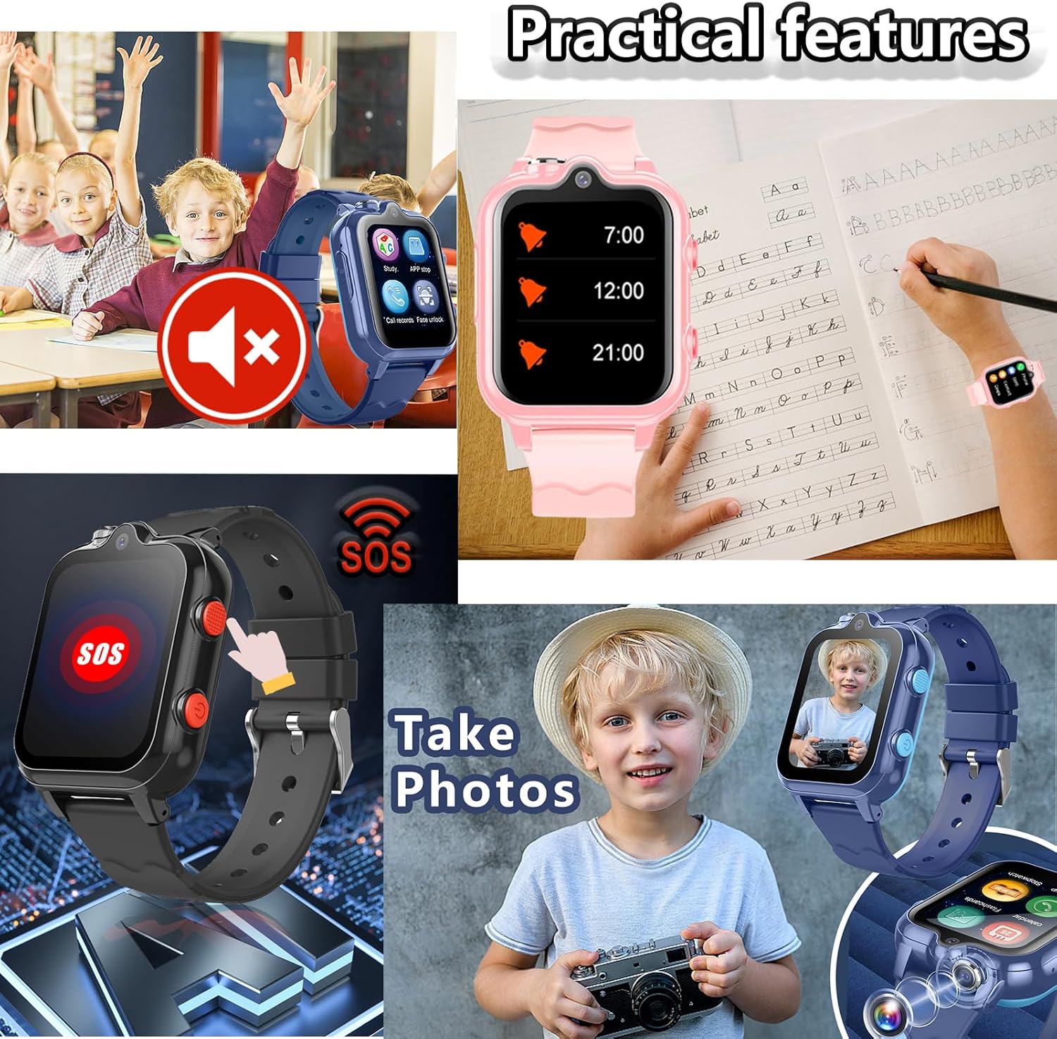 DDIOYIUR Smartwatch Bambini GPS 4G con WiFi - immagine 6