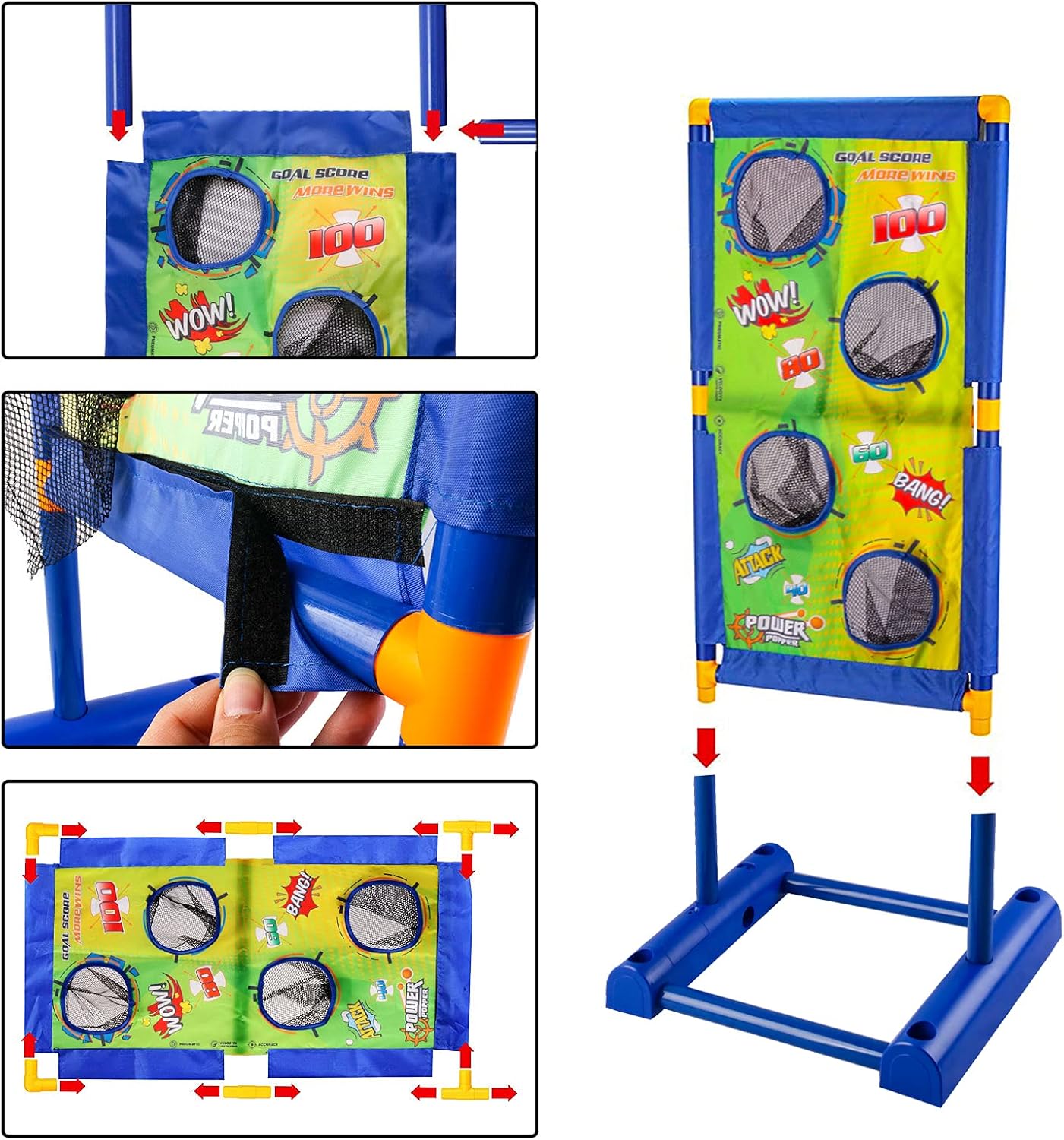 deAO Gioco di Mira e Tiro al Bersaglio Elettronico - immagine 3