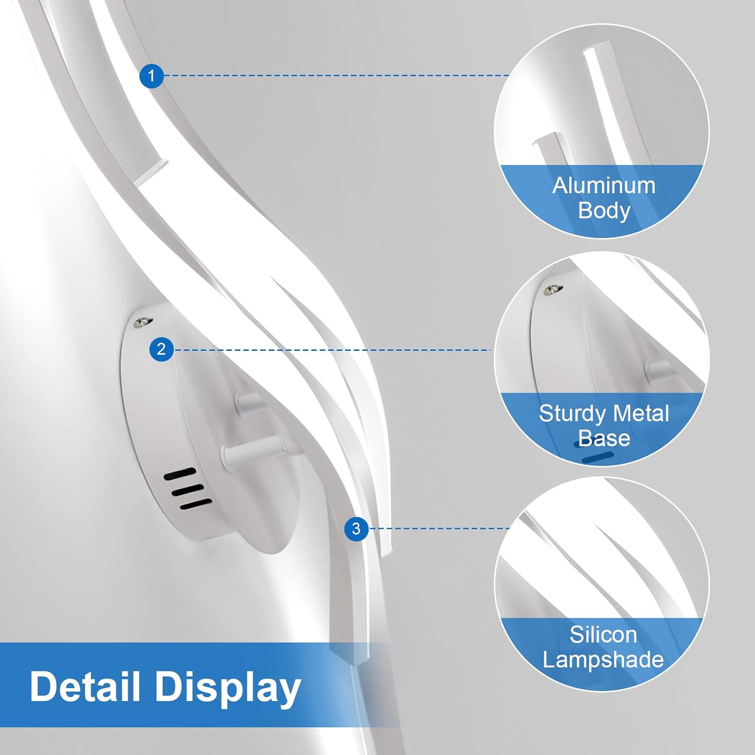Plafoniera LED Soffitto Moderna 24W 6500K, Ø52CM - immagine 4