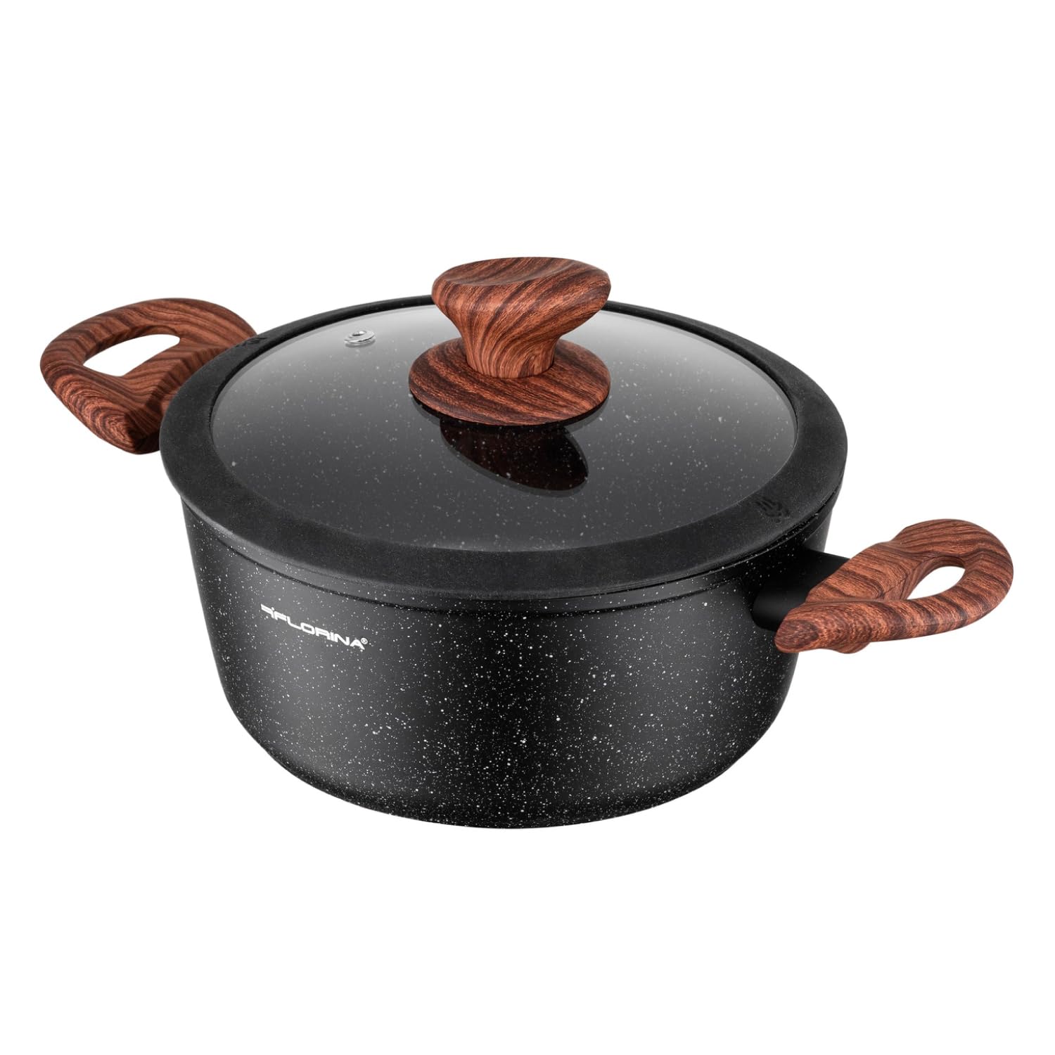 Florina MASTER BLACK Casseruola Alluminio 28cm 6,5L