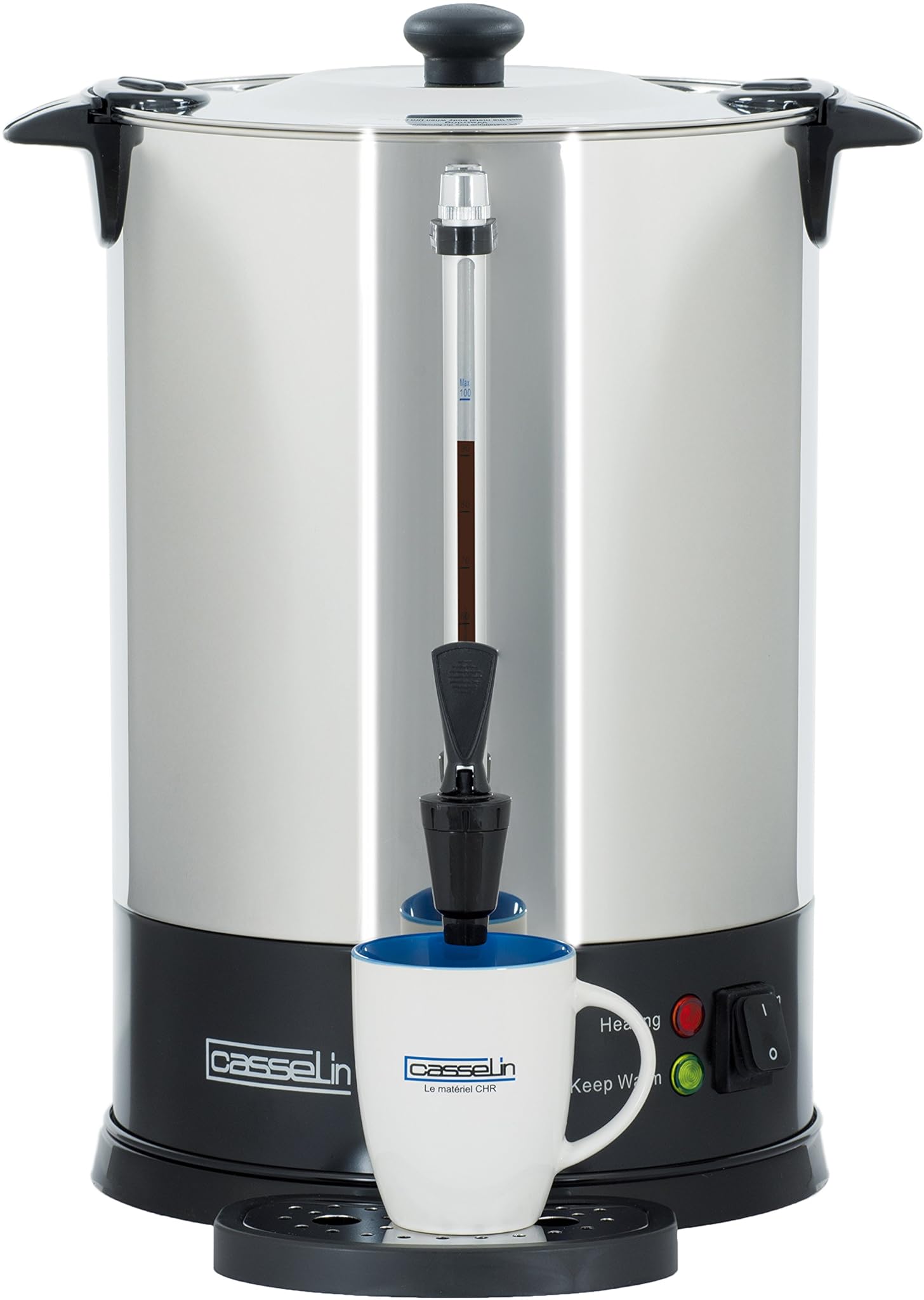 Casselin cpc100s percolateur da caffè 100 tazze SP, inox