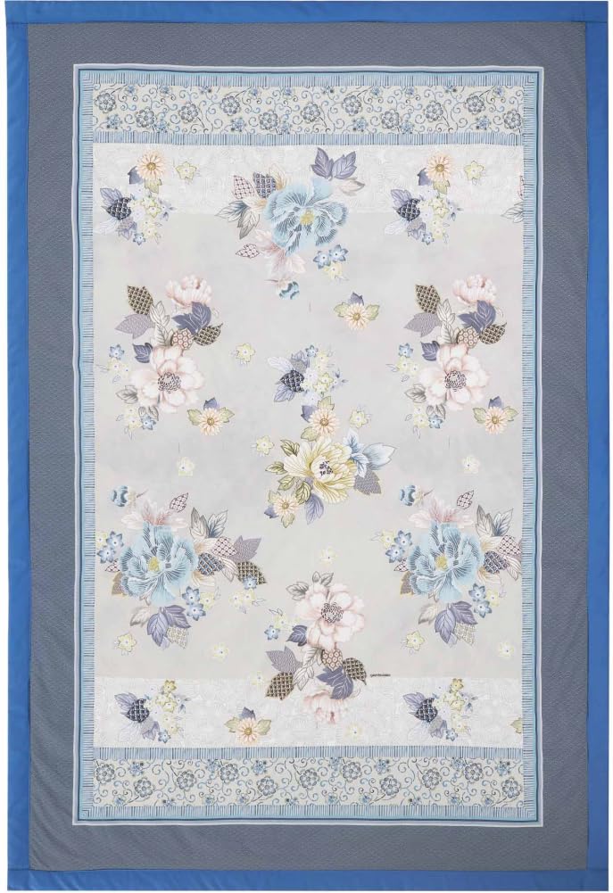 Bassetti Hanami 9330108 Plaid 100% Cotone, Perla G1