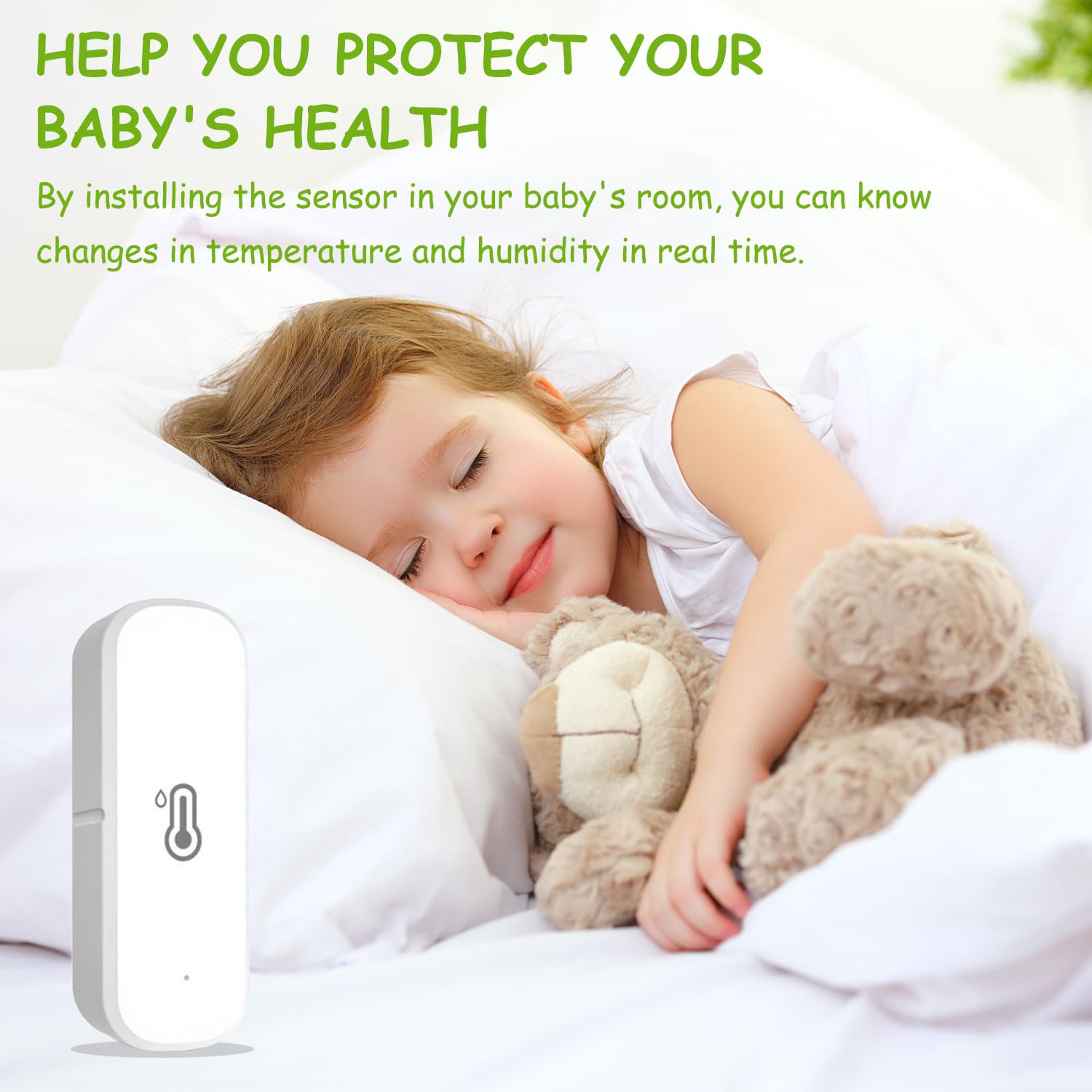 EPLZON Termometro Igrometro WiFi Smart (4 pz) - immagine 3