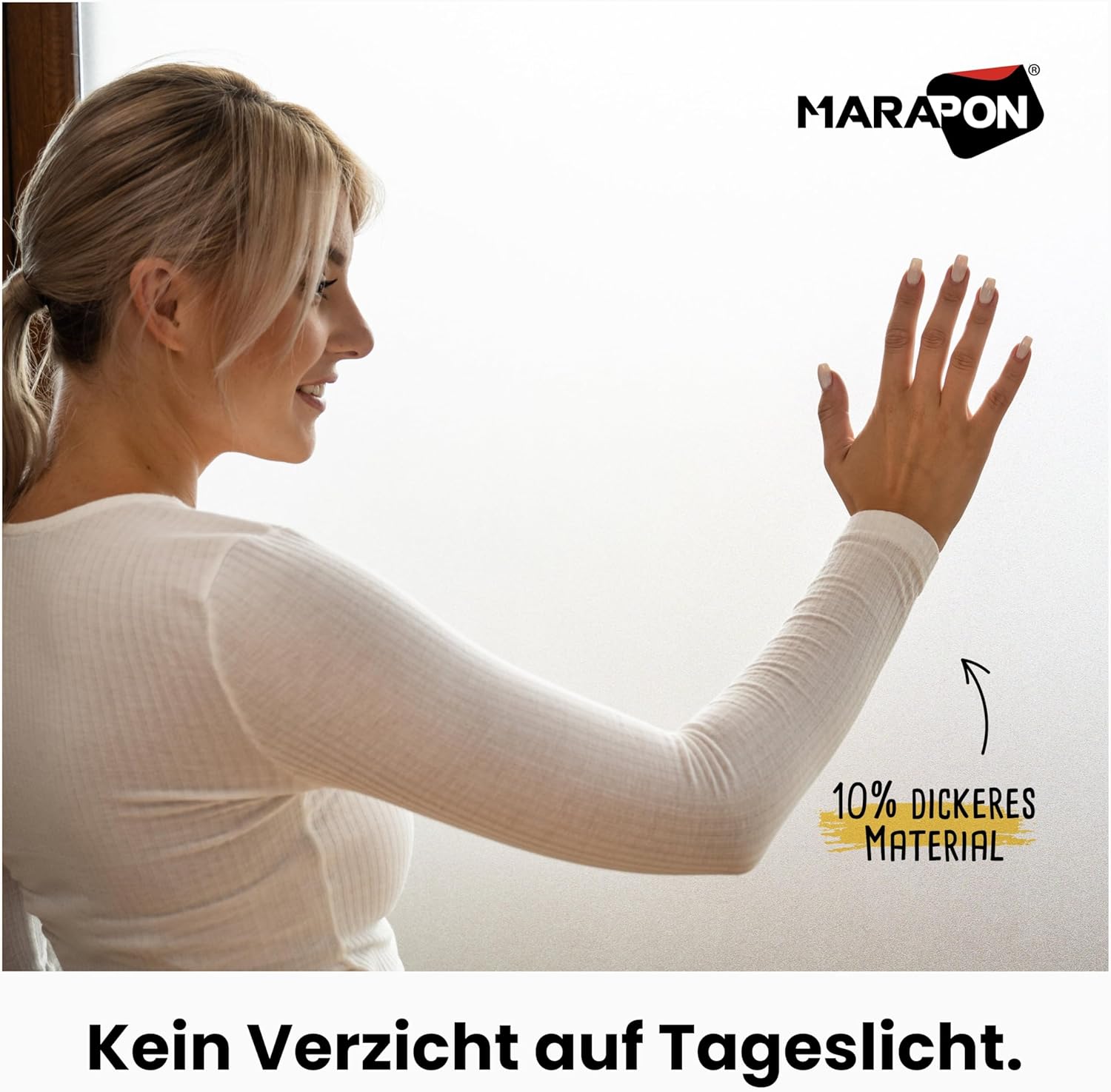 Marapon Pellicola Statica Opaca per Finestre 0,445x50m - immagine 3