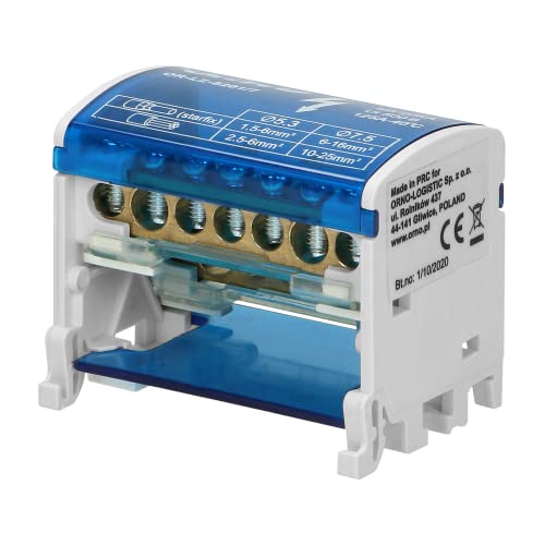 Orno LZ-8201/7 Morsettiera Distribuzione a 2 File