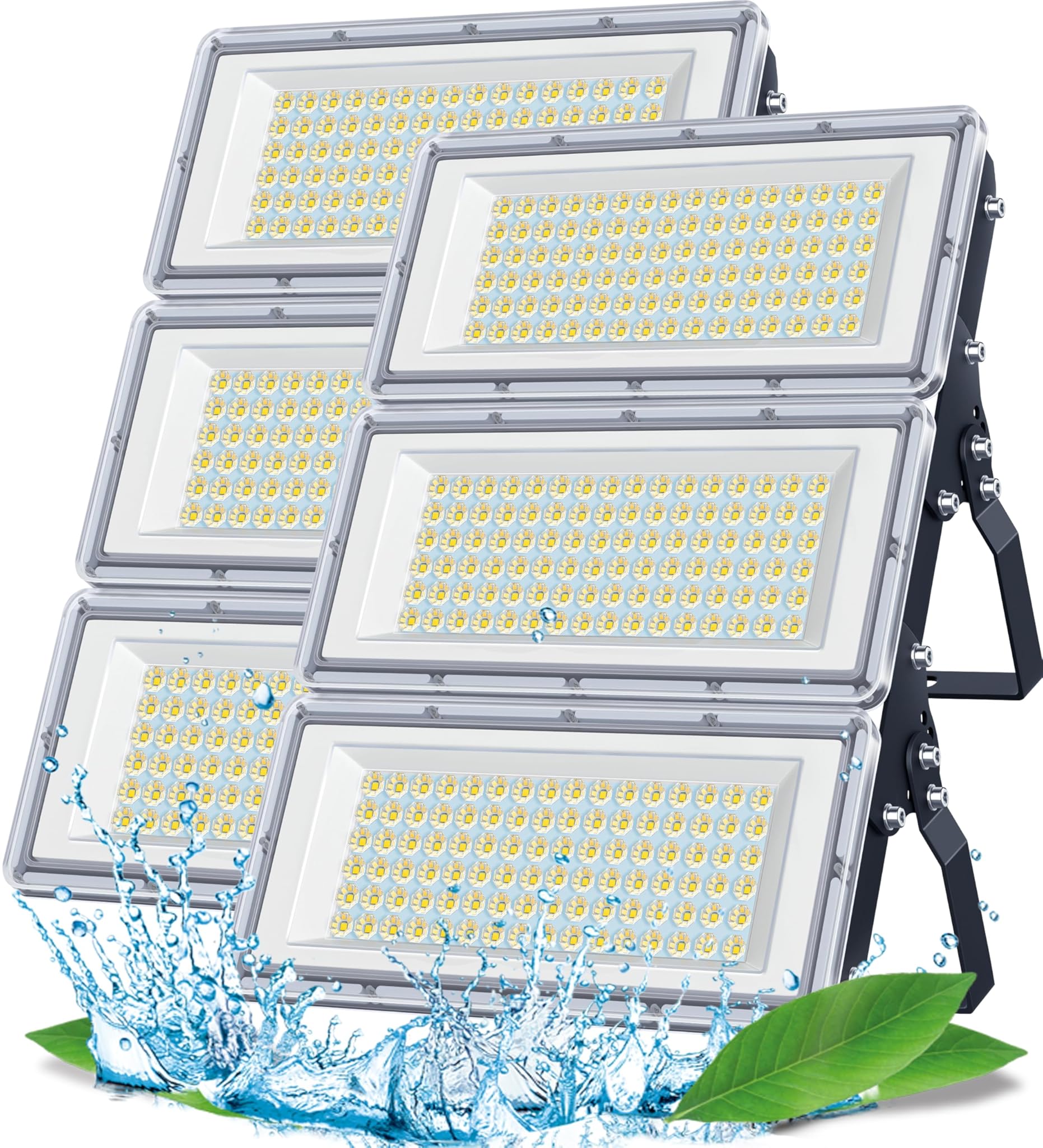 Tasinuo Faretto LED da Esterno 300W 2 Pezzi, 7000K