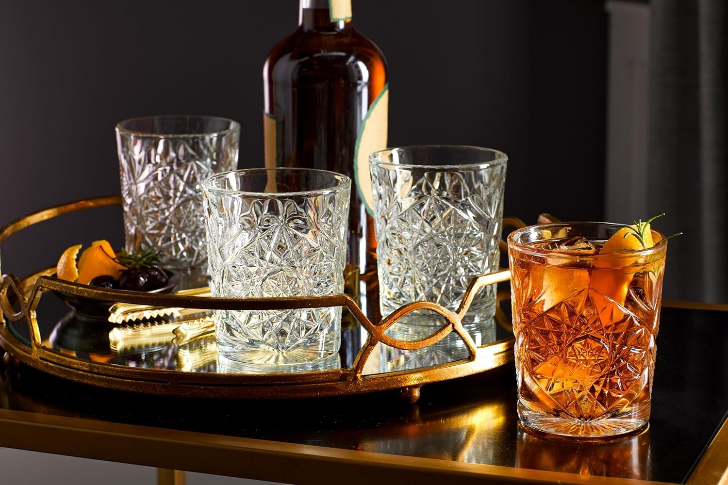 Libbey Hobstar 12 x Whiskygläser, Tumbler, Glas, 355 ml - immagine 7