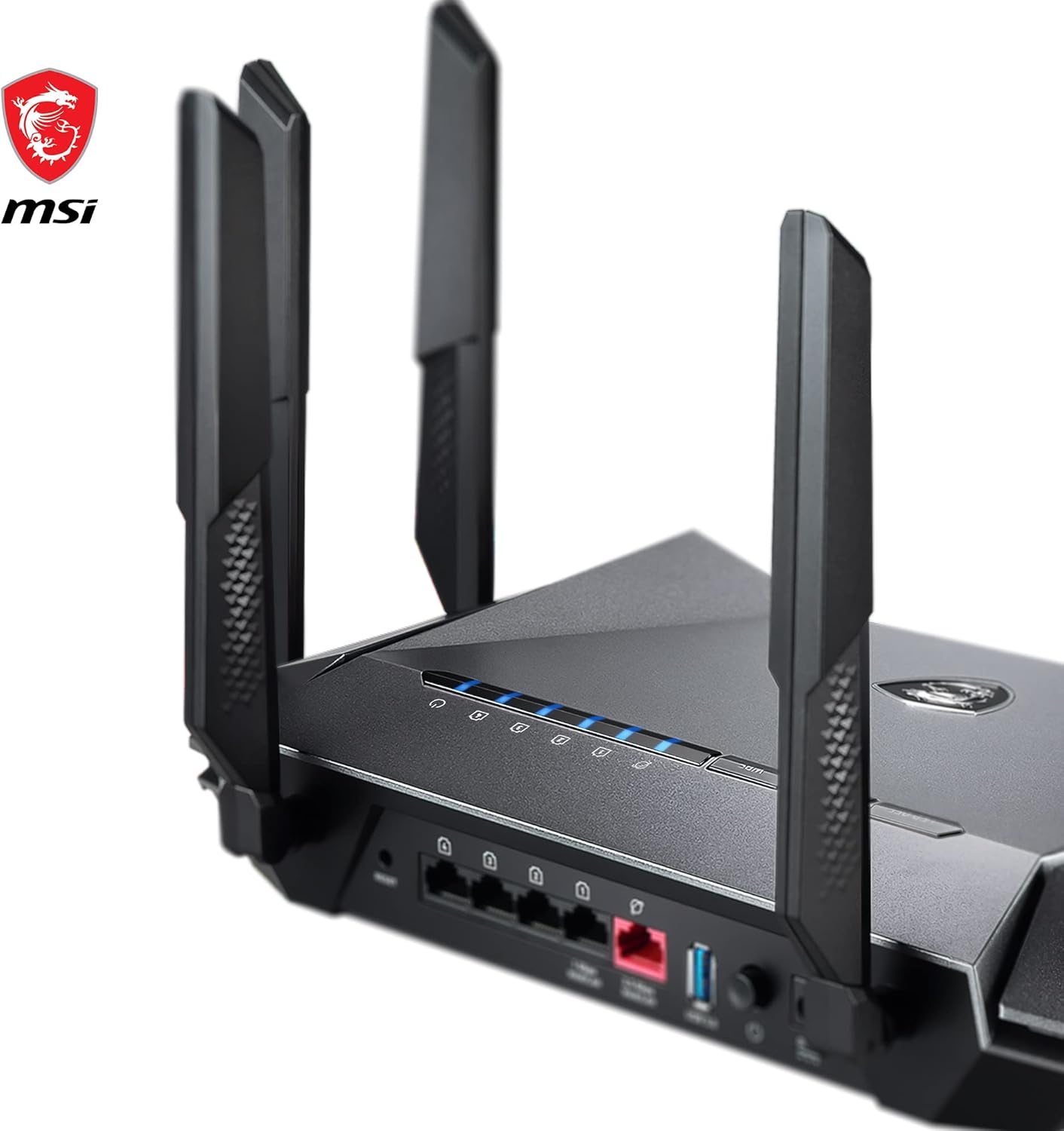 Msi RadiX AX6600 WiFi 6 Tri-Band Gaming Router - immagine 6