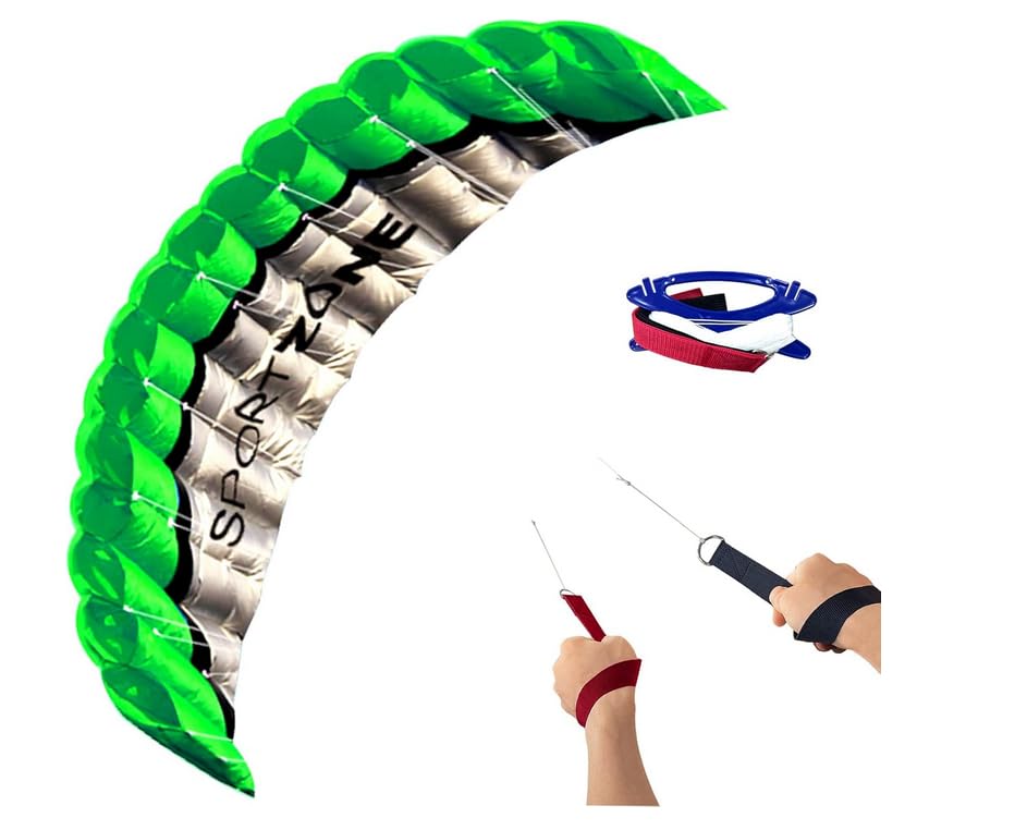 Touch The Sky Aquilone Morbido Paracadute Doppia Linea 100"