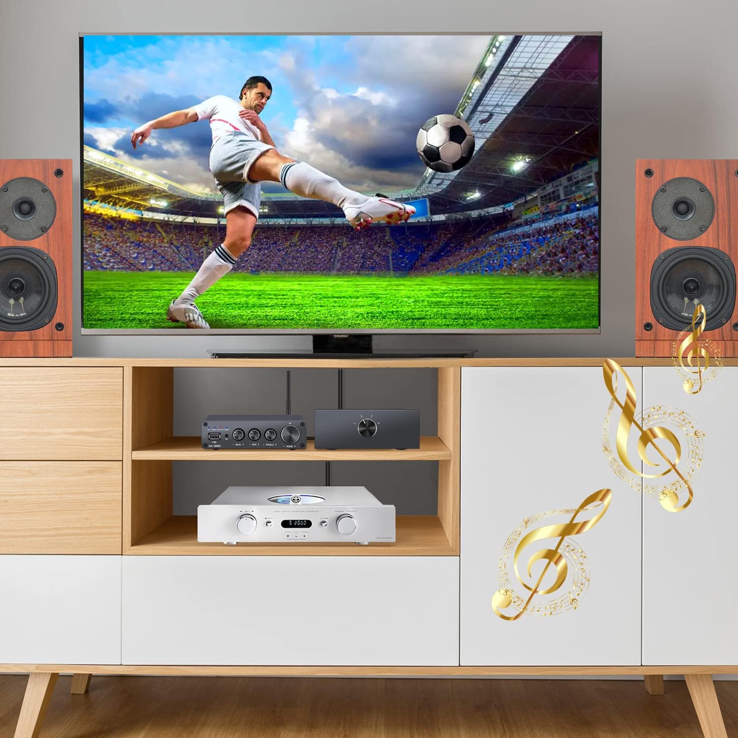 Commutatore Audio Stereo Bidirezionale L/R RCA a 4 Vie - immagine 5