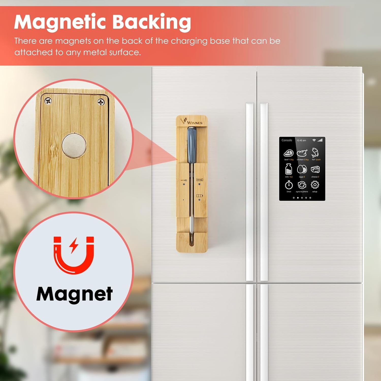 Zeerkeer Termometro Bluetooth 50m per Cucina - immagine 6