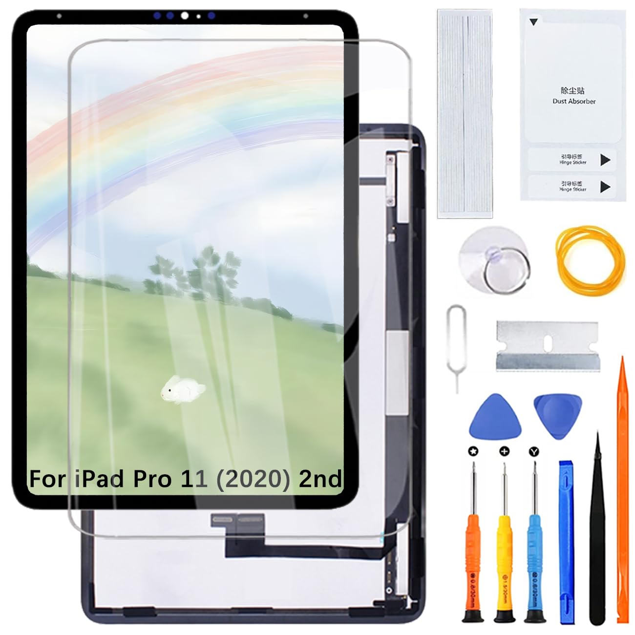 H&lycyj Schermo Display per iPad Pro 11 (2020) 2nd