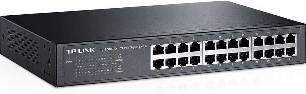 Tp-link TL-SF1024D Switch Desktop 24 Porte 10/100 Mbps - immagine 1