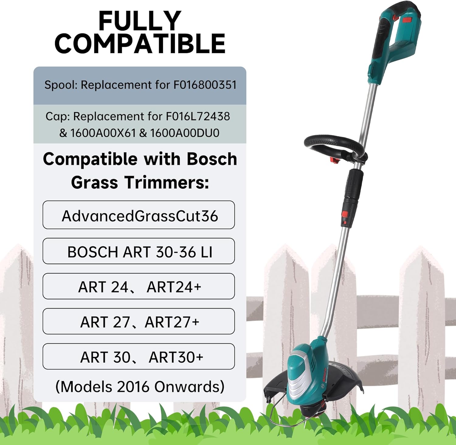 Flaveano Bobina per Decespugliatore Bosch - immagine 3