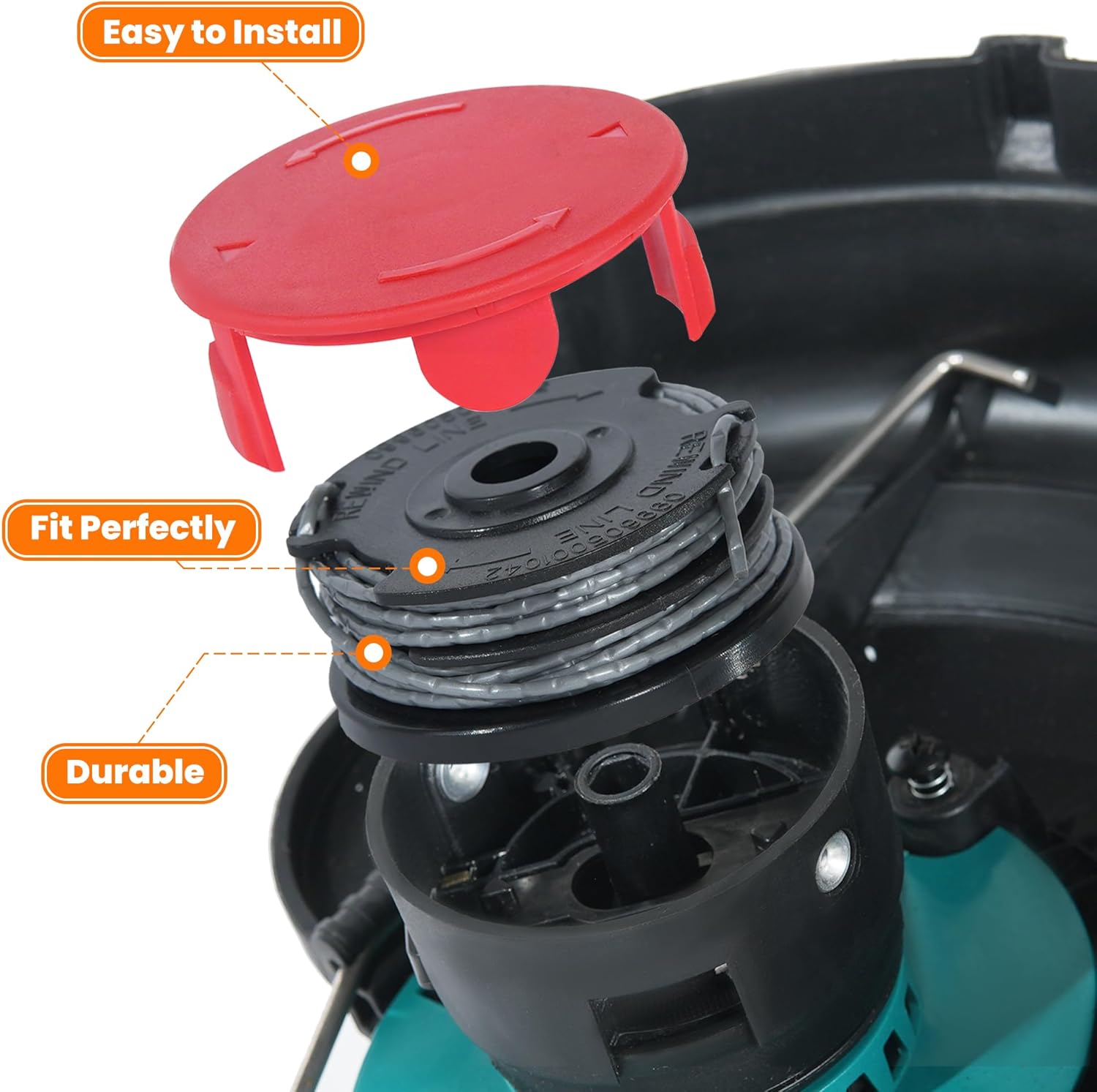 Flaveano Bobina per Decespugliatore Bosch - immagine 4