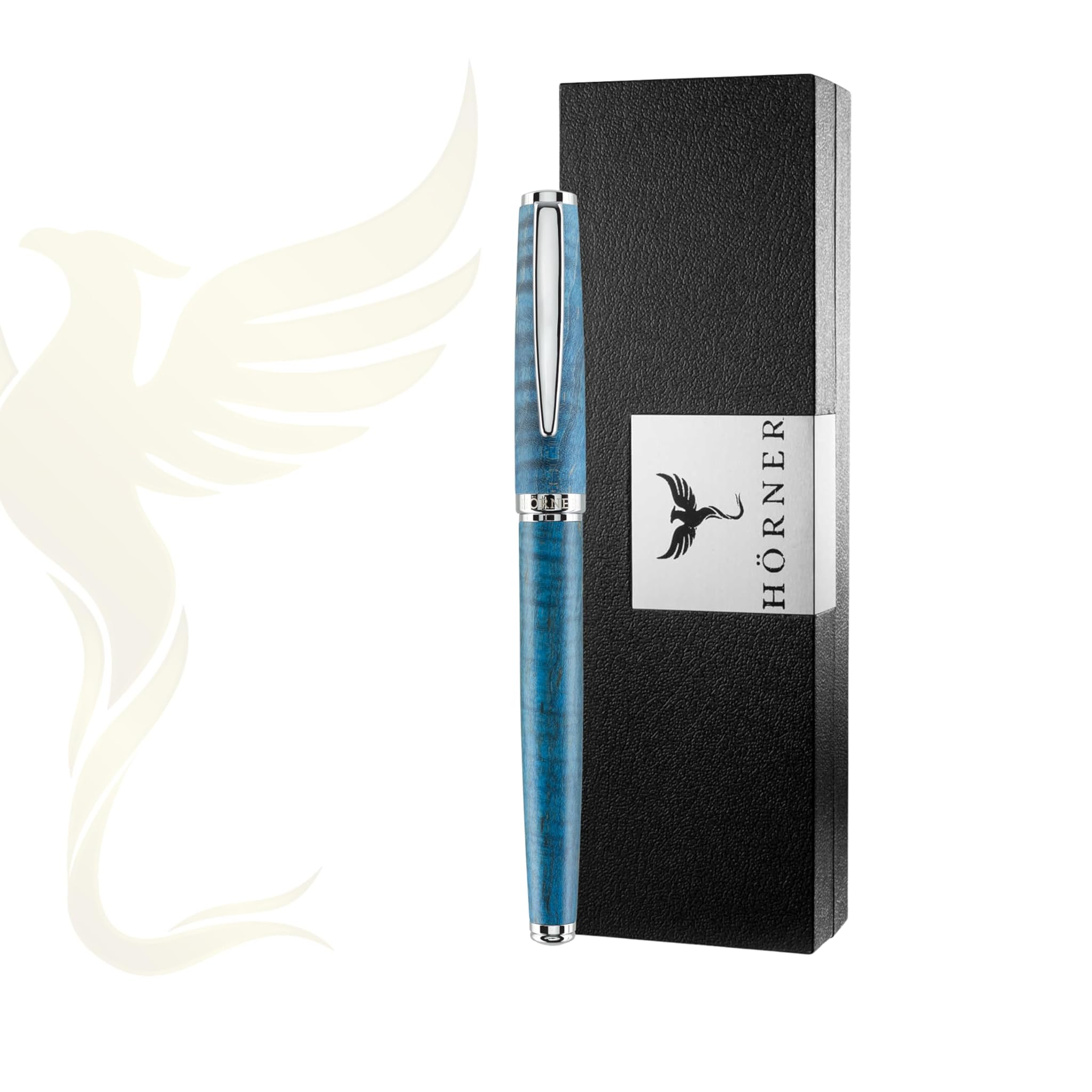 Hörner Primus Oceanus - Penna Stilografica Legno Blu