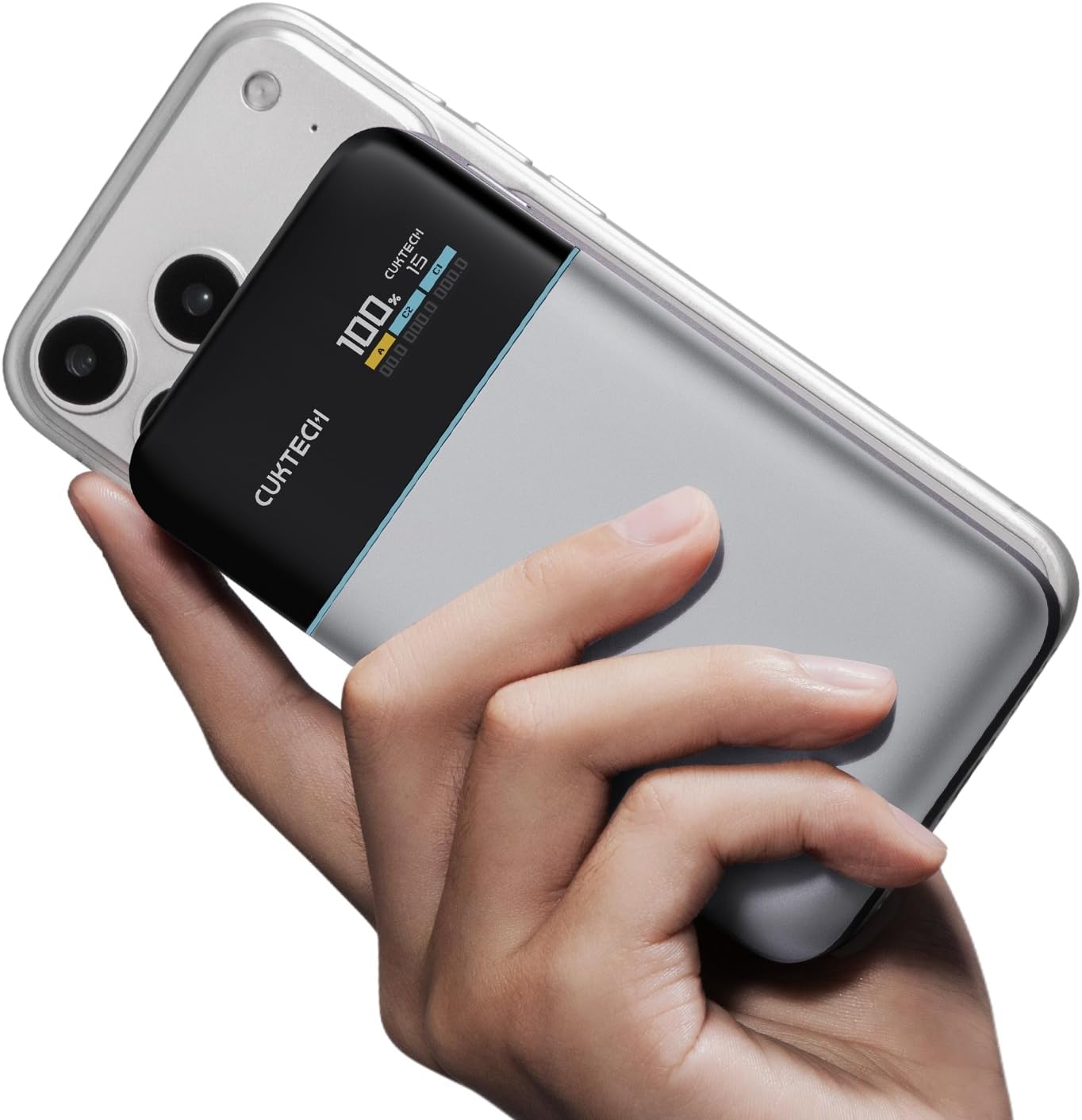 Cuktech Power Bank 15000mAh 100W Max 3 Porte - immagine 1