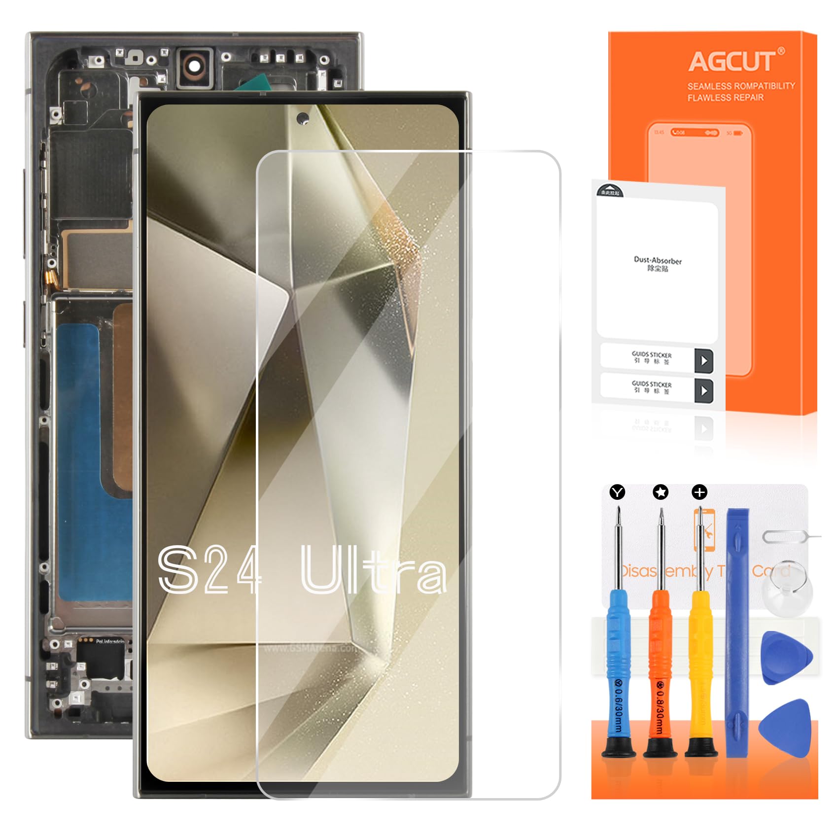 Schermo LCD OLED per Samsung Galaxy S24 Ultra 6,8"