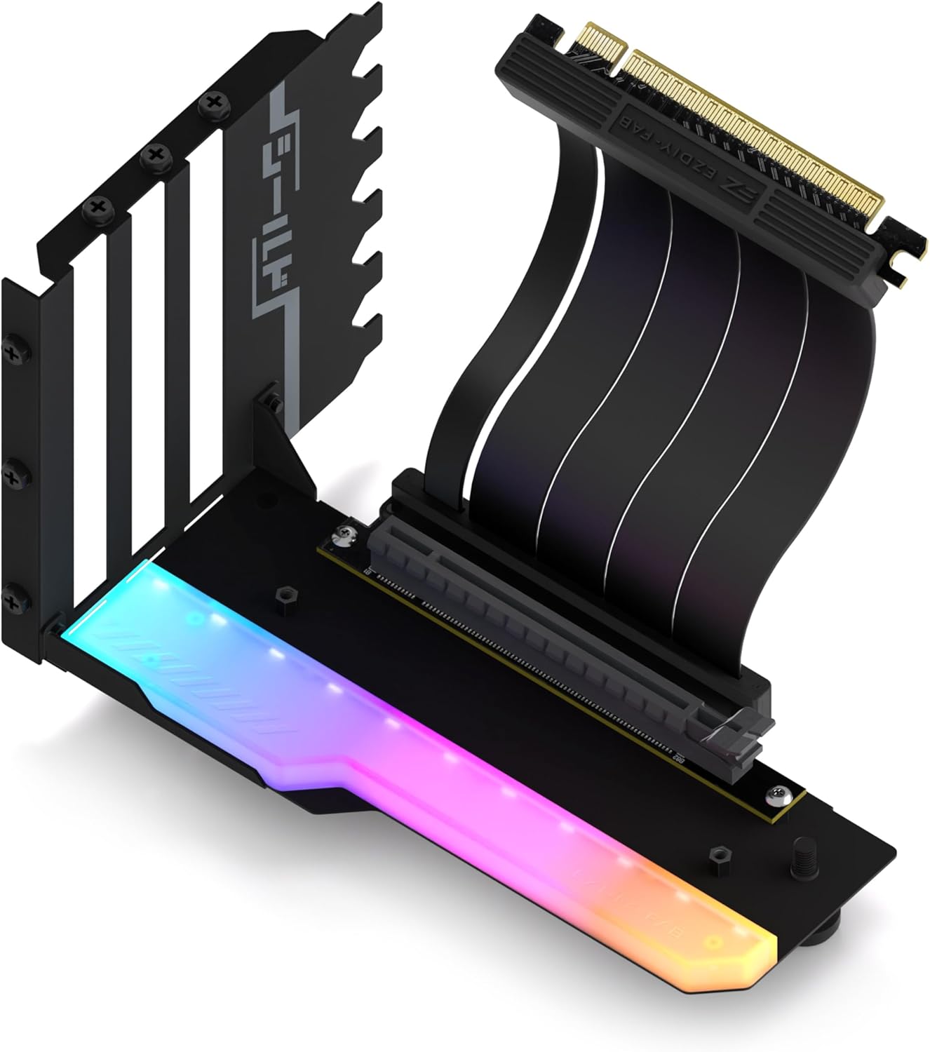 Ezdiy-fab Supporto Verticale GPU con Cavo Riser PCIE 4.0 - immagine 1
