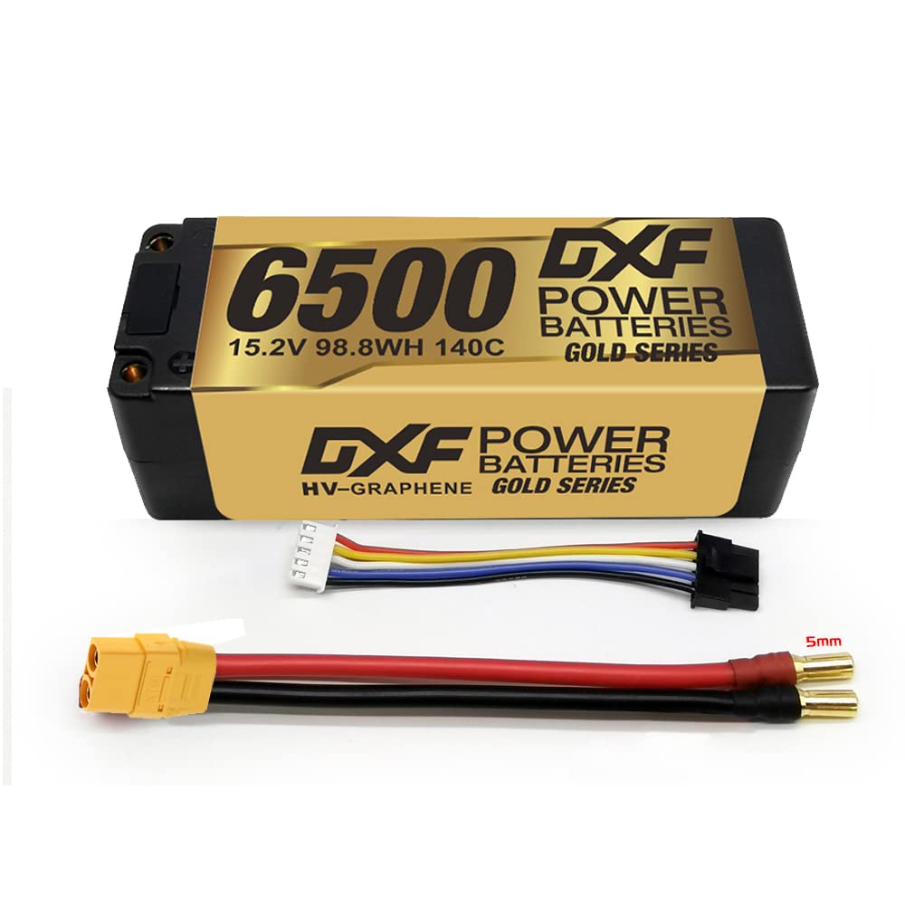 Dxf LCG Batteria LiPo 4S 15,2V 140C 6500 mAh