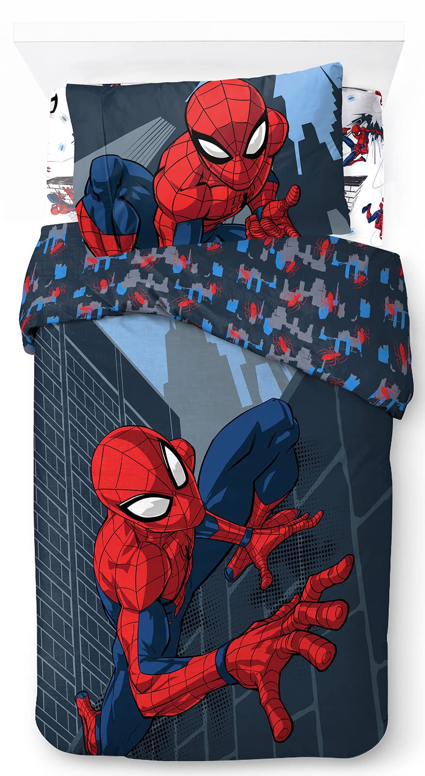 Jay Franco Marvel Spiderman City Streets - Set Letto Singolo