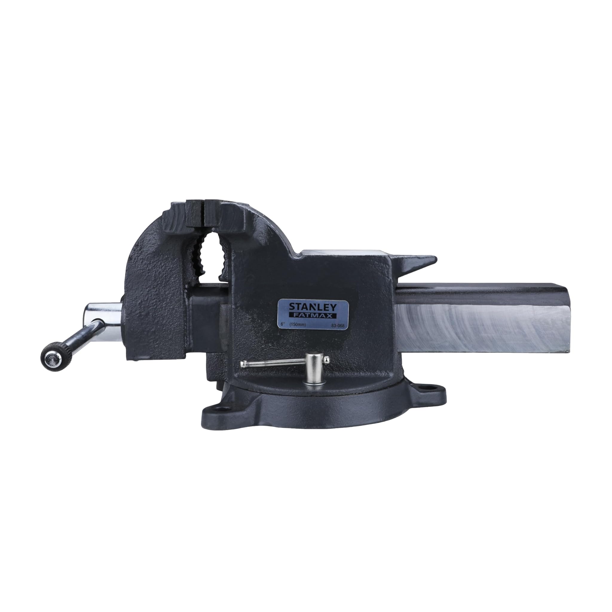 Stanley 1-83-066 Morsa Da Banco Maxsteel, 100 Mm, Grigio