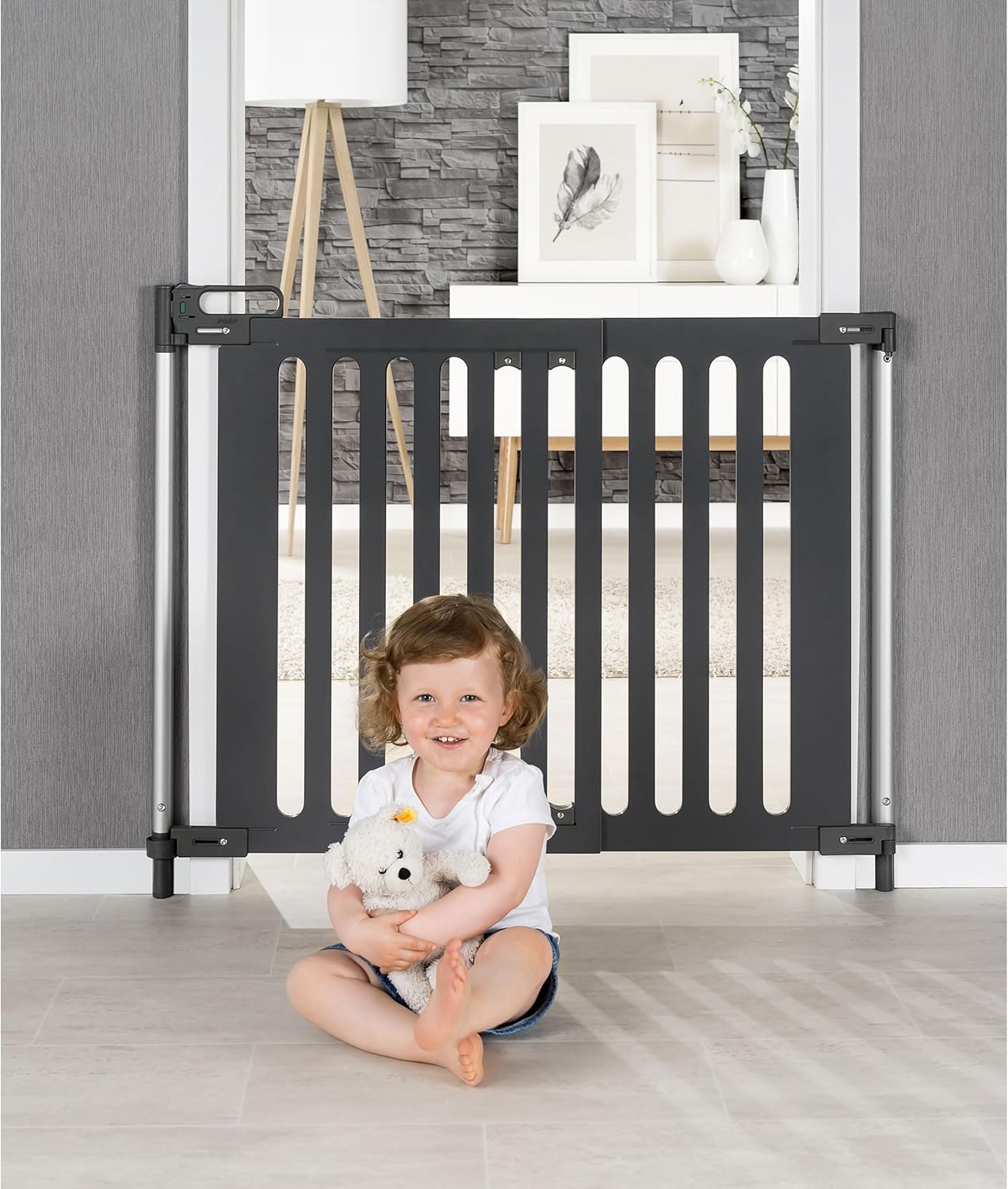 Reer Griglia Porta e Scale Trend da Avvitare, Antracite - immagine 2