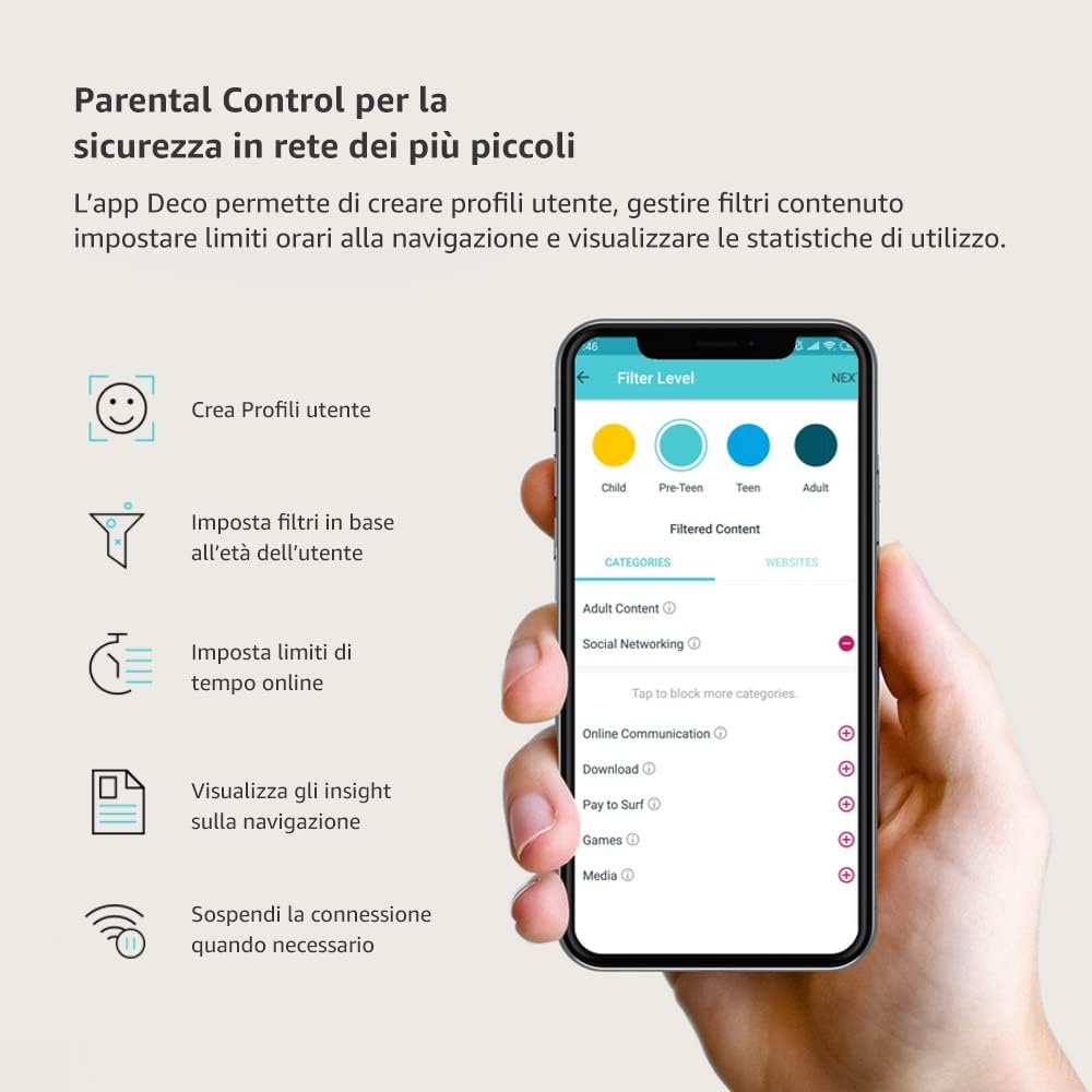 TP-Link Mesh Wifi, Bianco, AC1300 - immagine 6