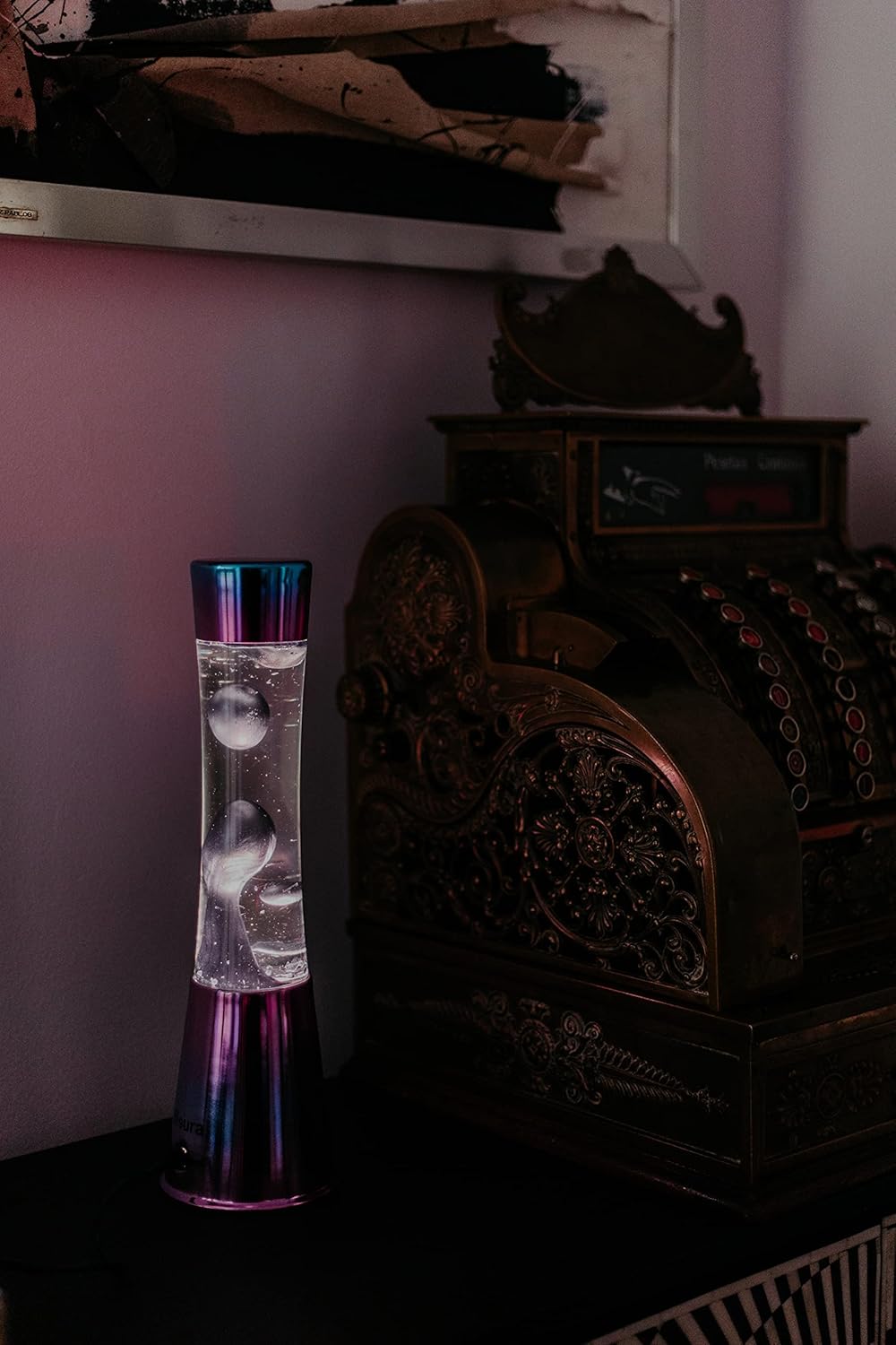 Fisura - Lampada Lava Iridescente con Lava Viola - immagine 3