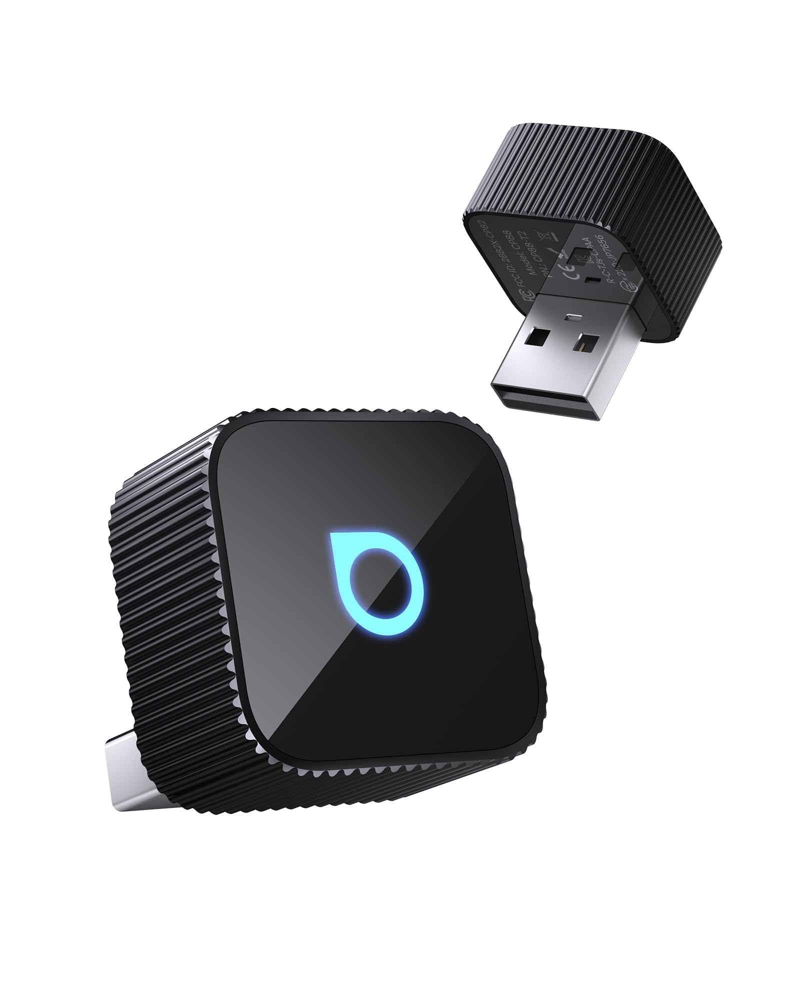 Ottocast MINI 3.0 Slim 2025 Adattatore CarPlay Wireless, Nero