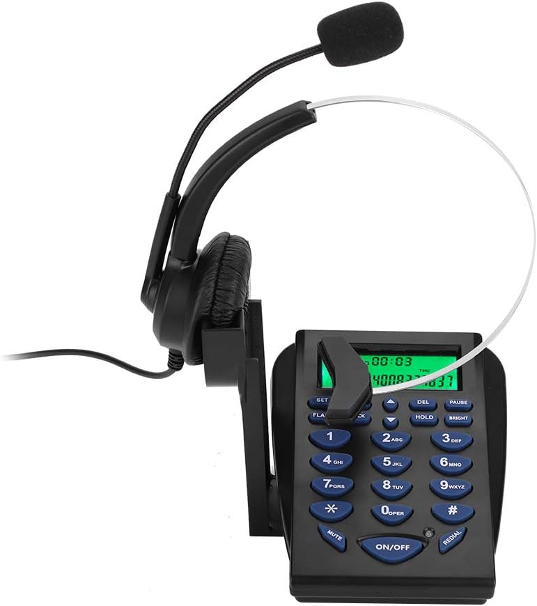 Telefono Call Center con Cuffia e Cancellazione Rumore - immagine 1