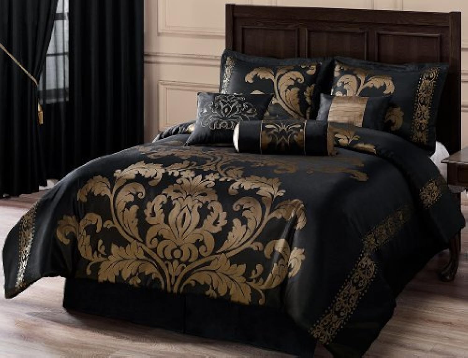 Chezmoi Collection Royale - Set Piumone Jacquard Floreale