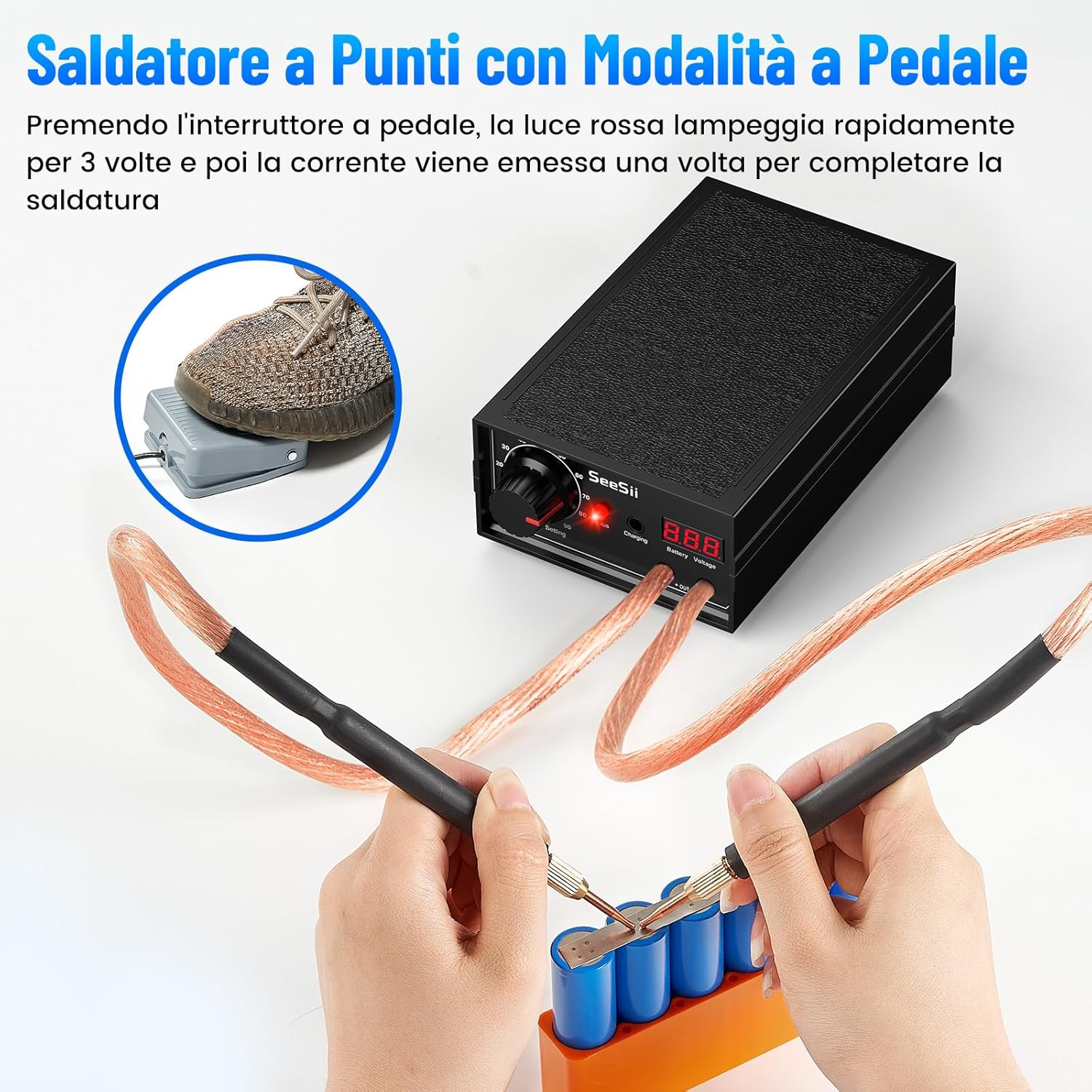 Seesii 8000W Saldatore a Punti SEE-08 Portatile - immagine 7