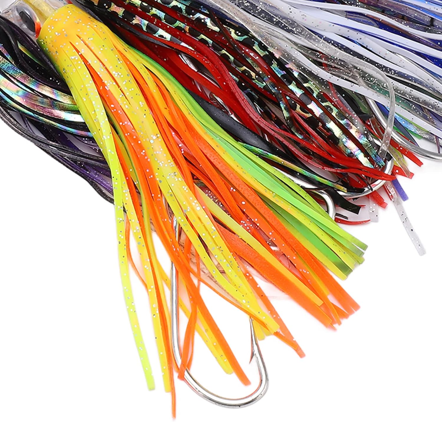 Kimiss Set Esche da Pesca alla Traina 6 Pezzi - immagine 8