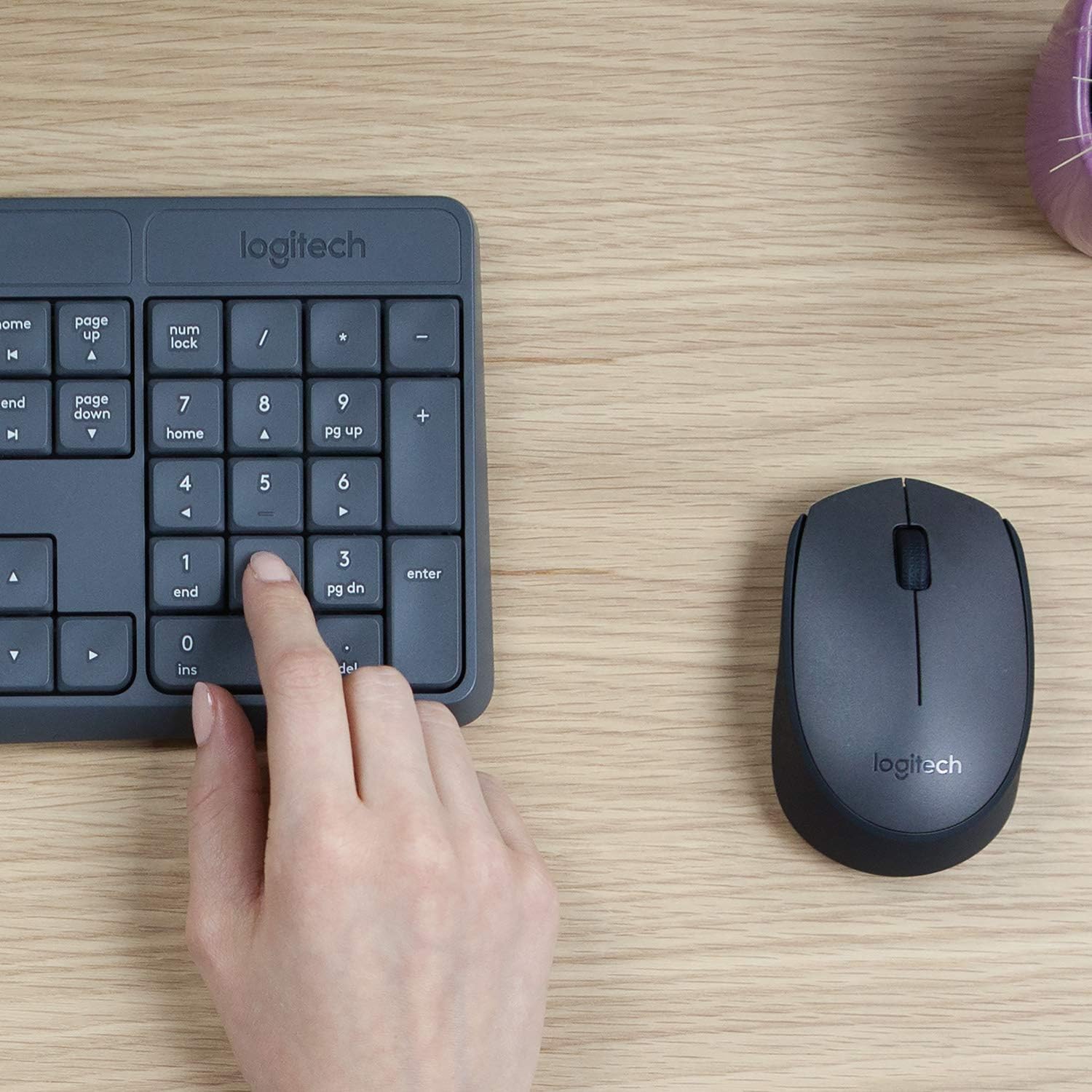 Logitech MK235 Combo Tastiera e Mouse Wireless - immagine 8