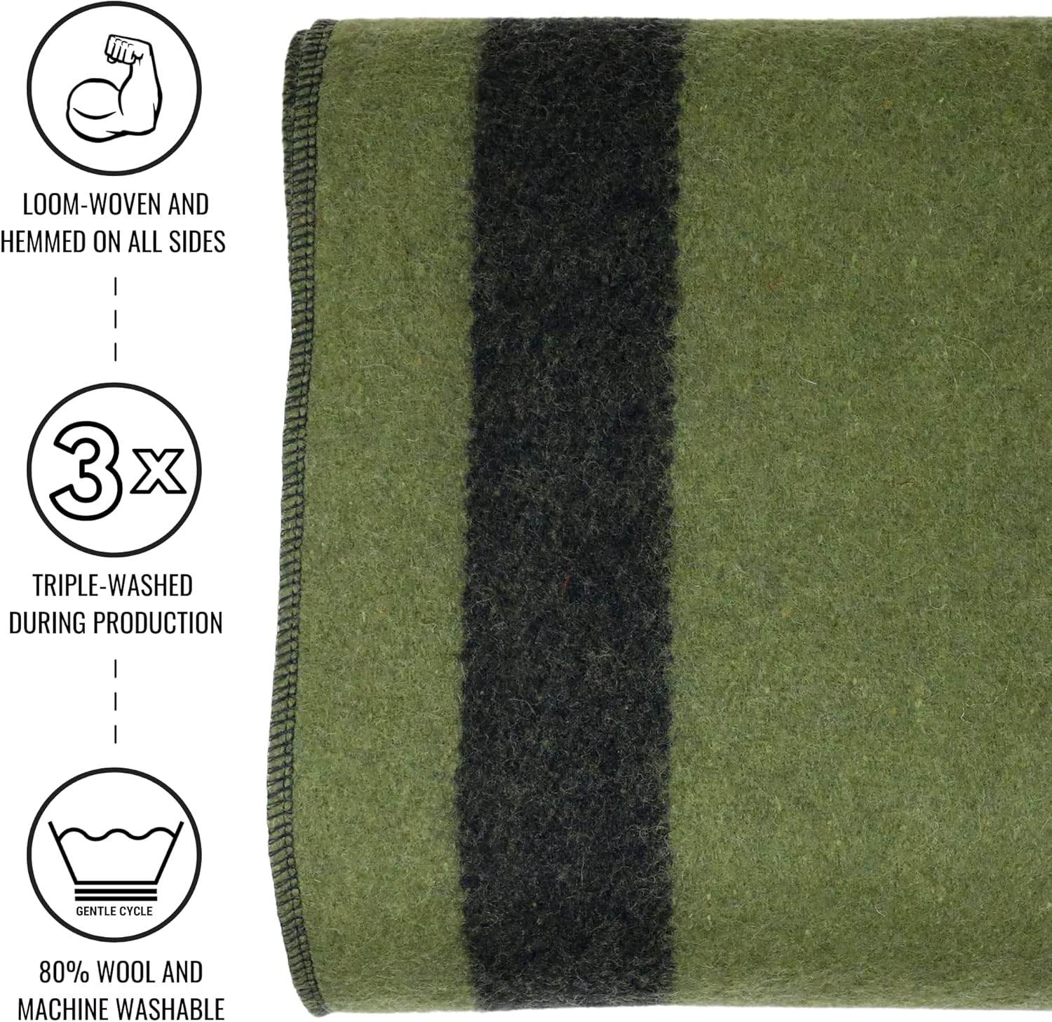 Arcturus Rainier - Coperta in Lana Calda, 2 kg - immagine 3