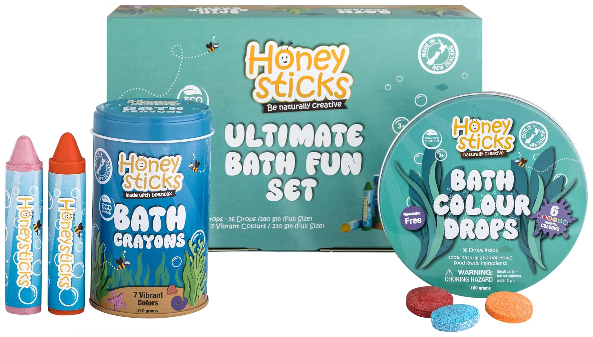 Honeysticks Set Divertente per il Bagno