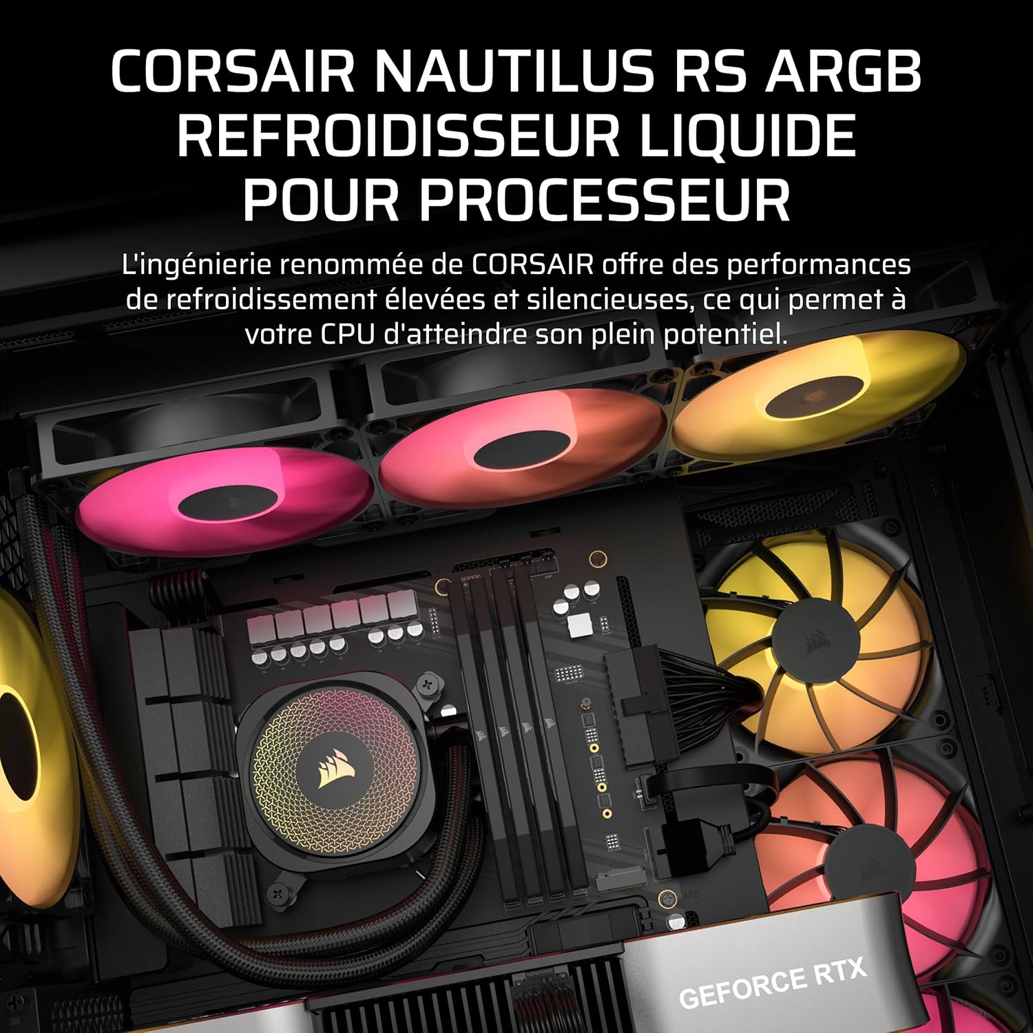 Corsair NAUTILUS 360 RS ARGB - Raffreddatore CPU a Liquido - immagine 2