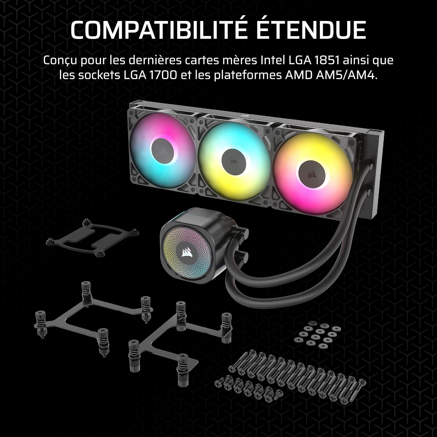 Corsair NAUTILUS 360 RS ARGB - Raffreddatore CPU a Liquido - immagine 7