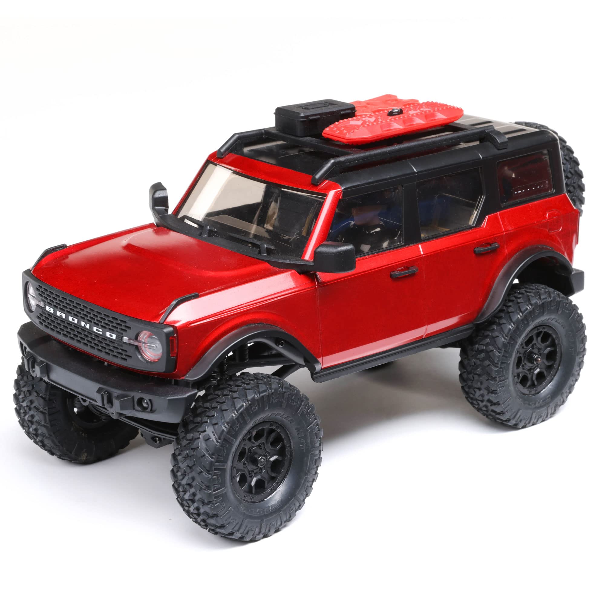 Axial 1/24 SCX24 2021 Ford Bronco 4 Wheel Drive Truck RTR Red AXI00006T1 Car