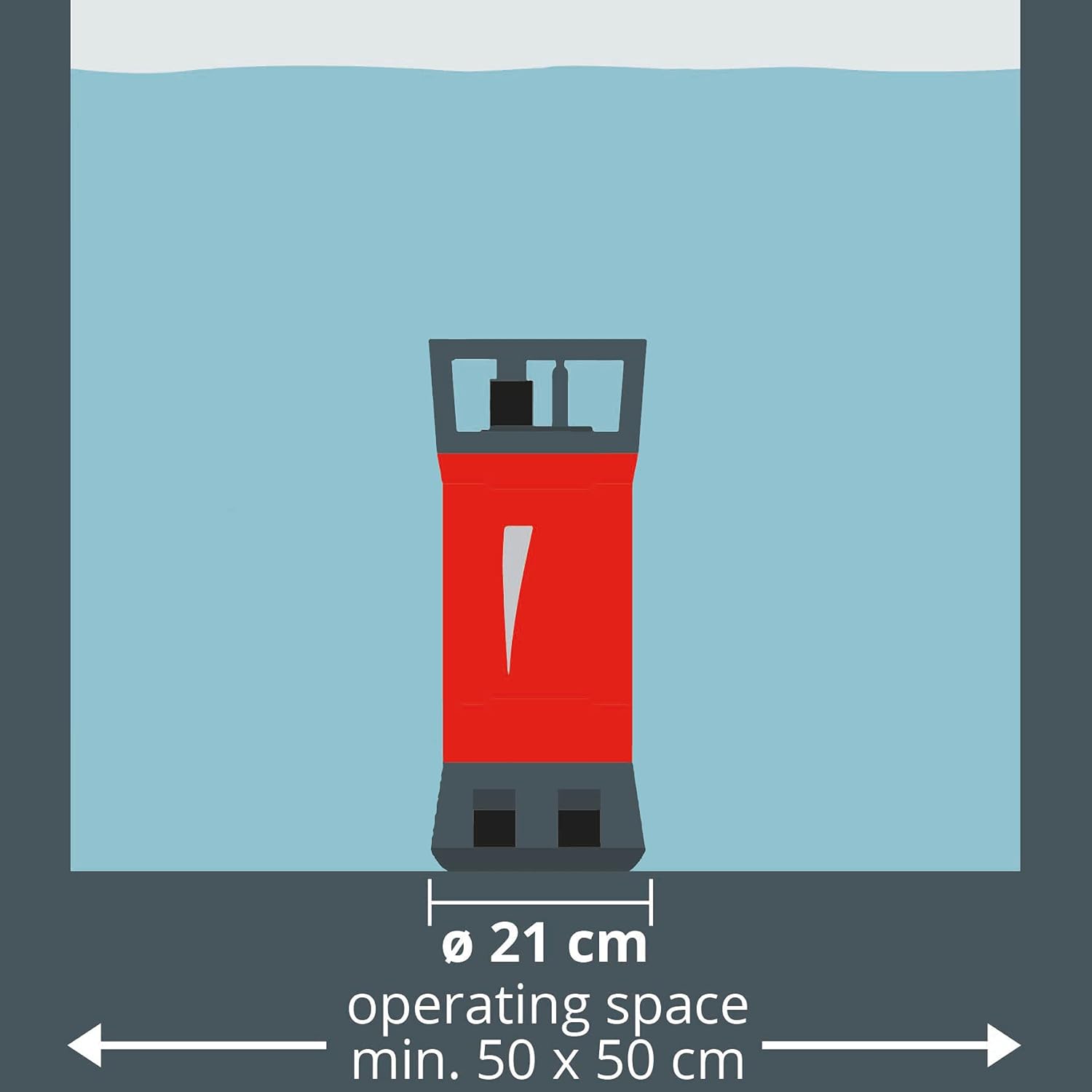 Einhell GE-PP 5555 RB-A - Pompa per Cisterne 550W - immagine 5