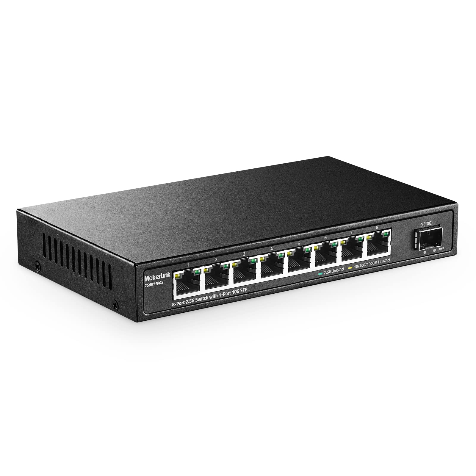 Mokerlink Switch Ethernet 8 Porte 2,5Gbps con SFP 10G