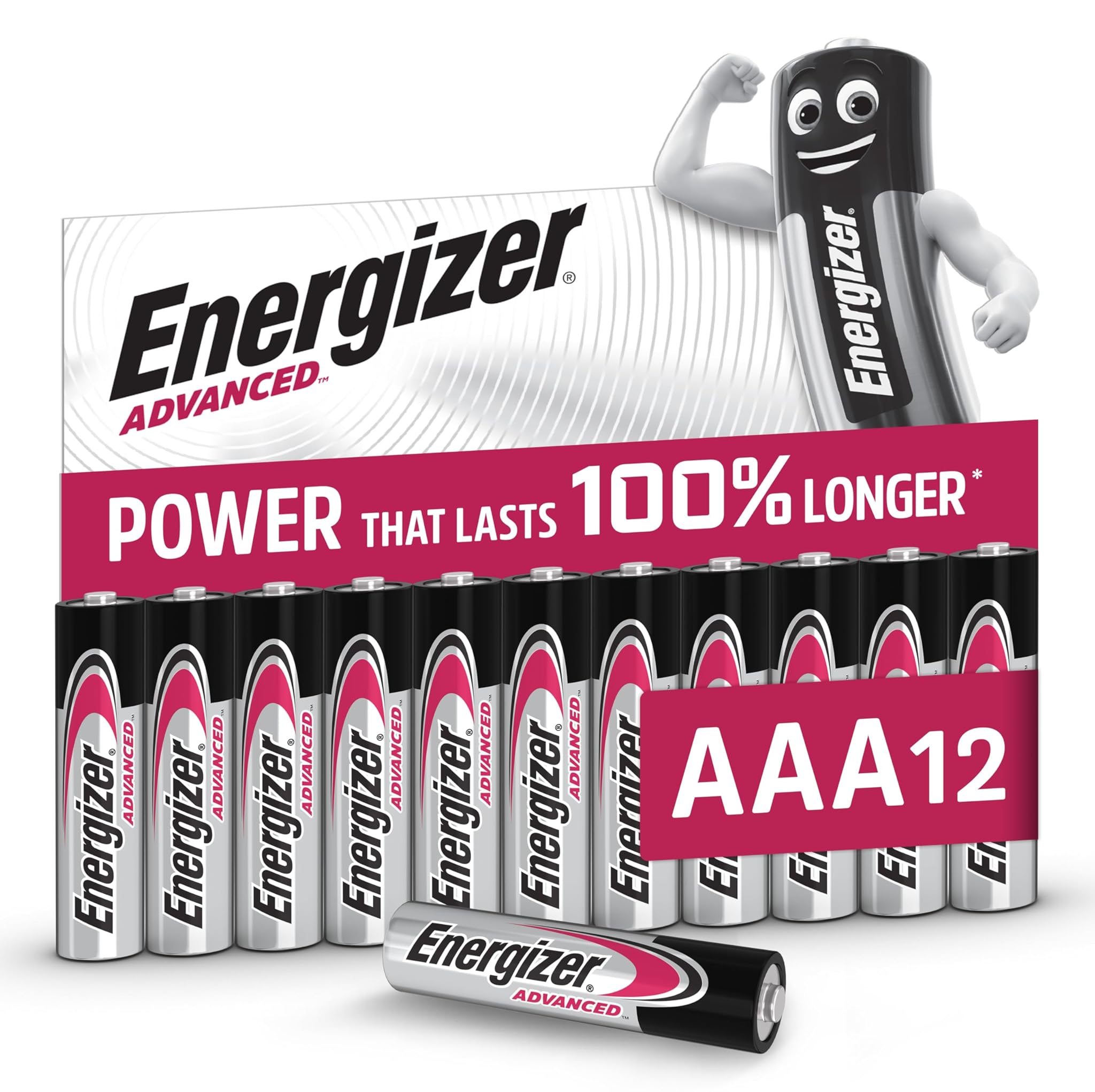 Energizer Advanced - Pile AAA Alcaline (12 Pezzi)
