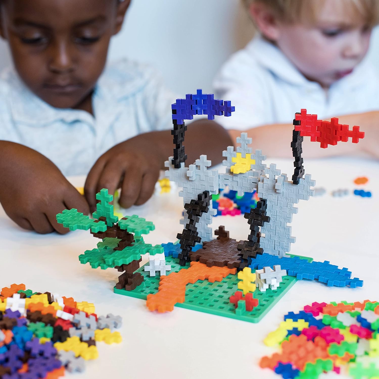 Plus-Plus Learn to Build Super Set 9603811 - 1200 Pezzi - immagine 2