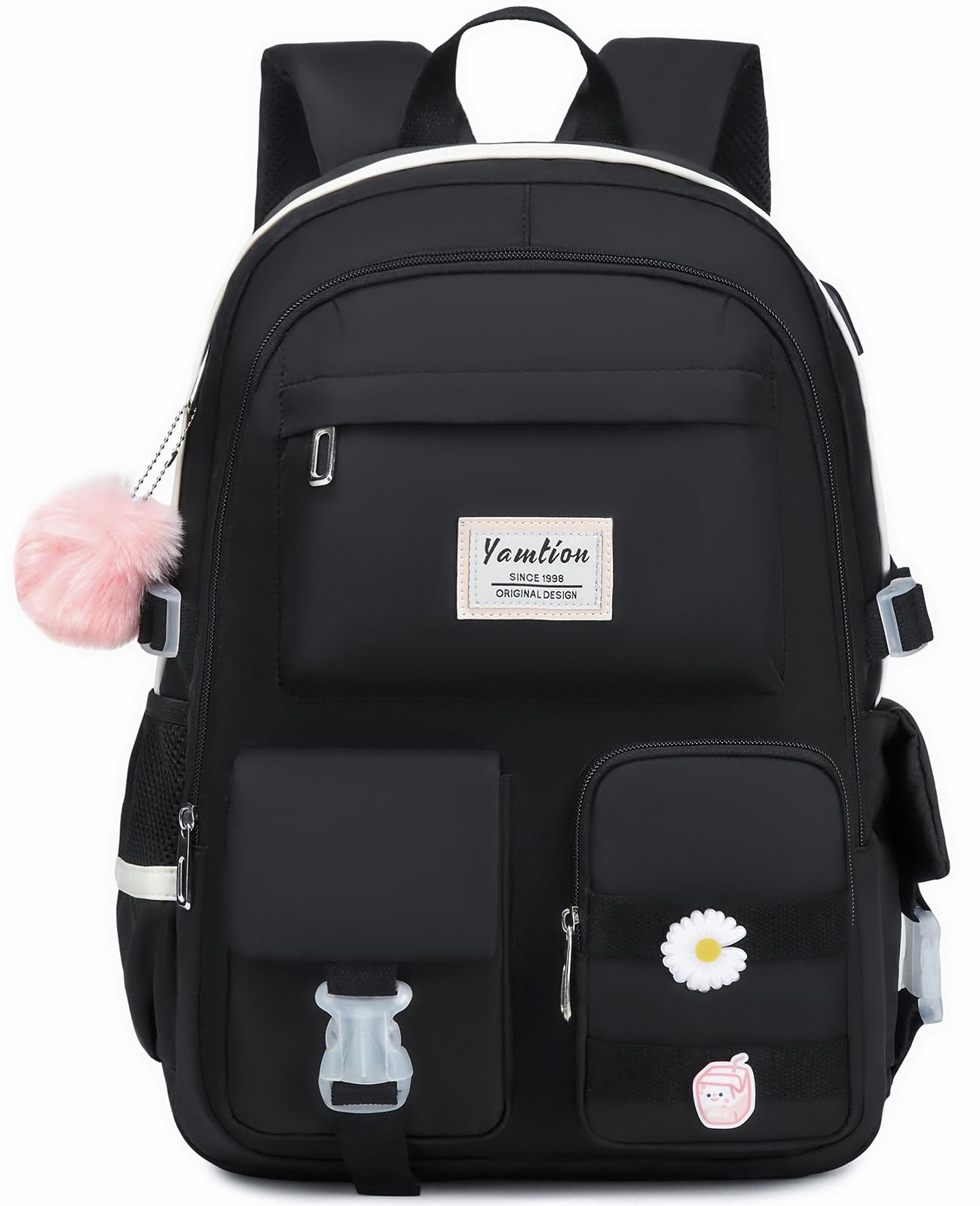 YAMTION Zaino Scuola per Ragazze 15.6 pollici