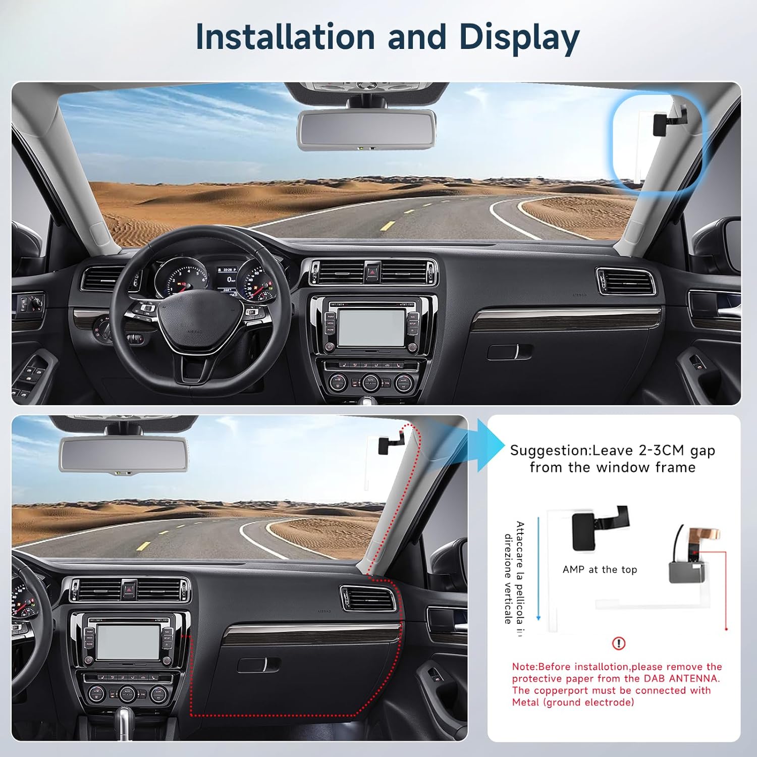 Hodozzy Adattatore DAB/DAB+ per Auto USB Android - immagine 5