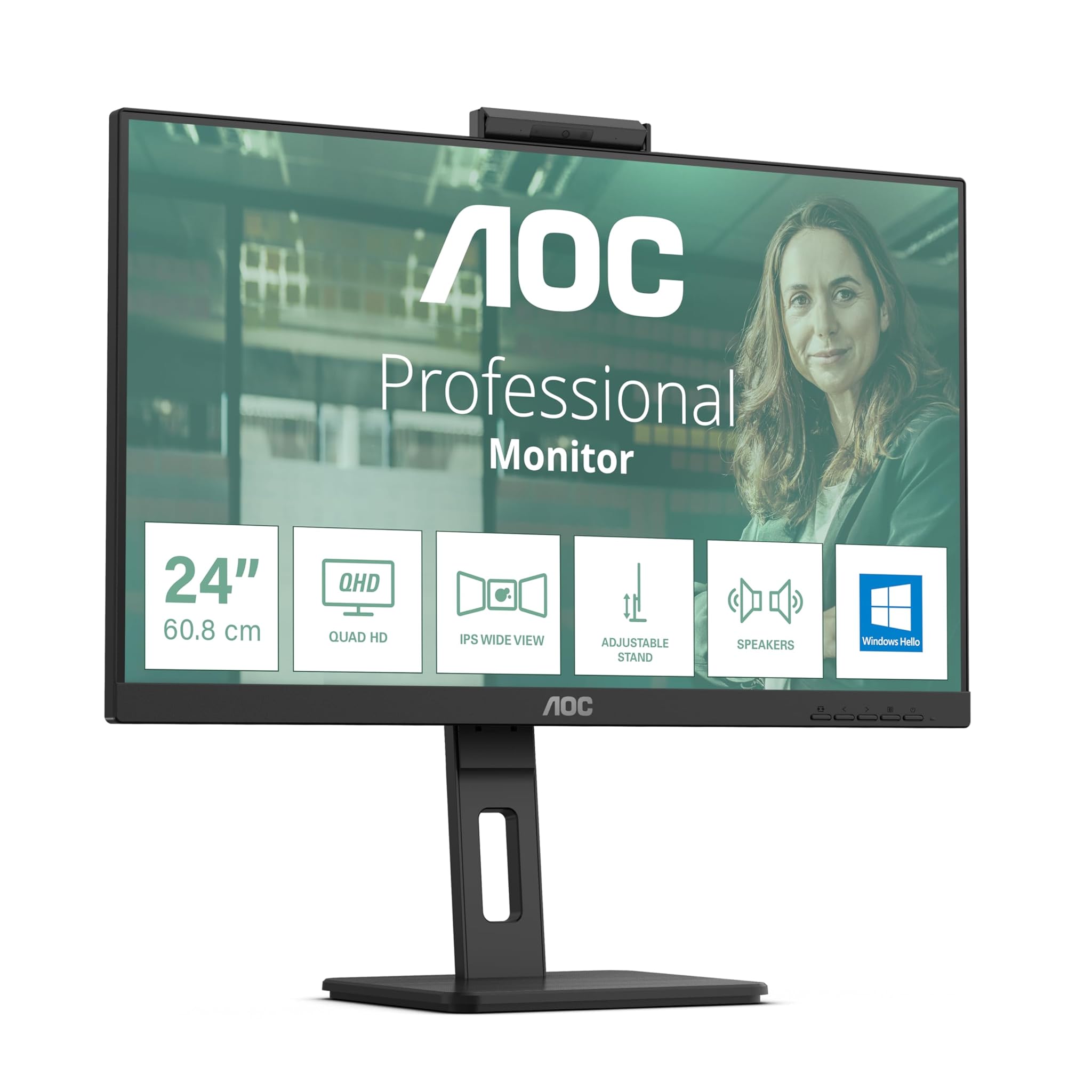AOC Pro-line - monitor a led - full hd (1080p) - 24'' 24p3cw